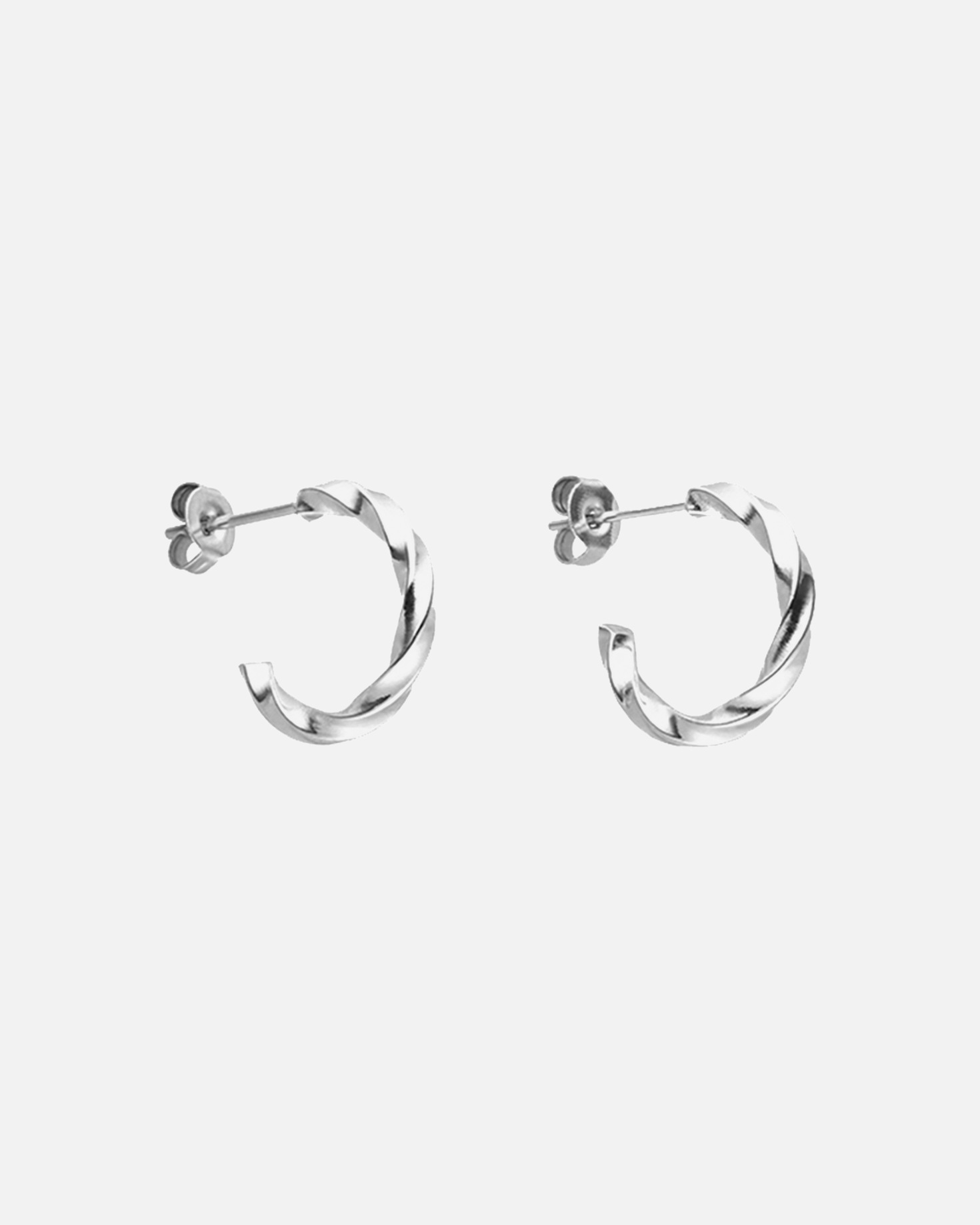 Boucle d'oreilles for FemmePureleiKelani Boucles d'oreilles créoles 100% acier inoxydableArgent