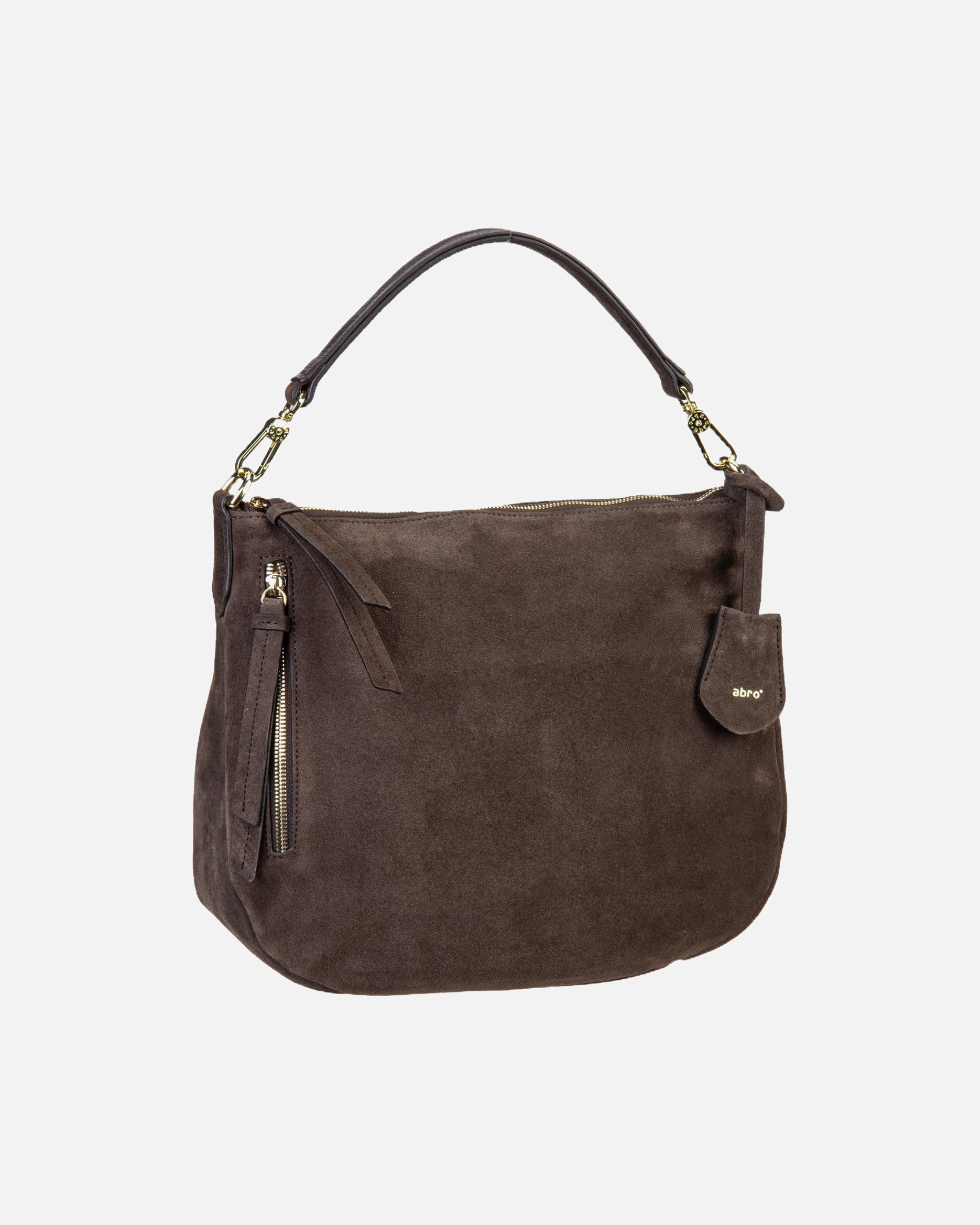 Handtasche für Weiblich abro Juna Schultertasche dark brown
