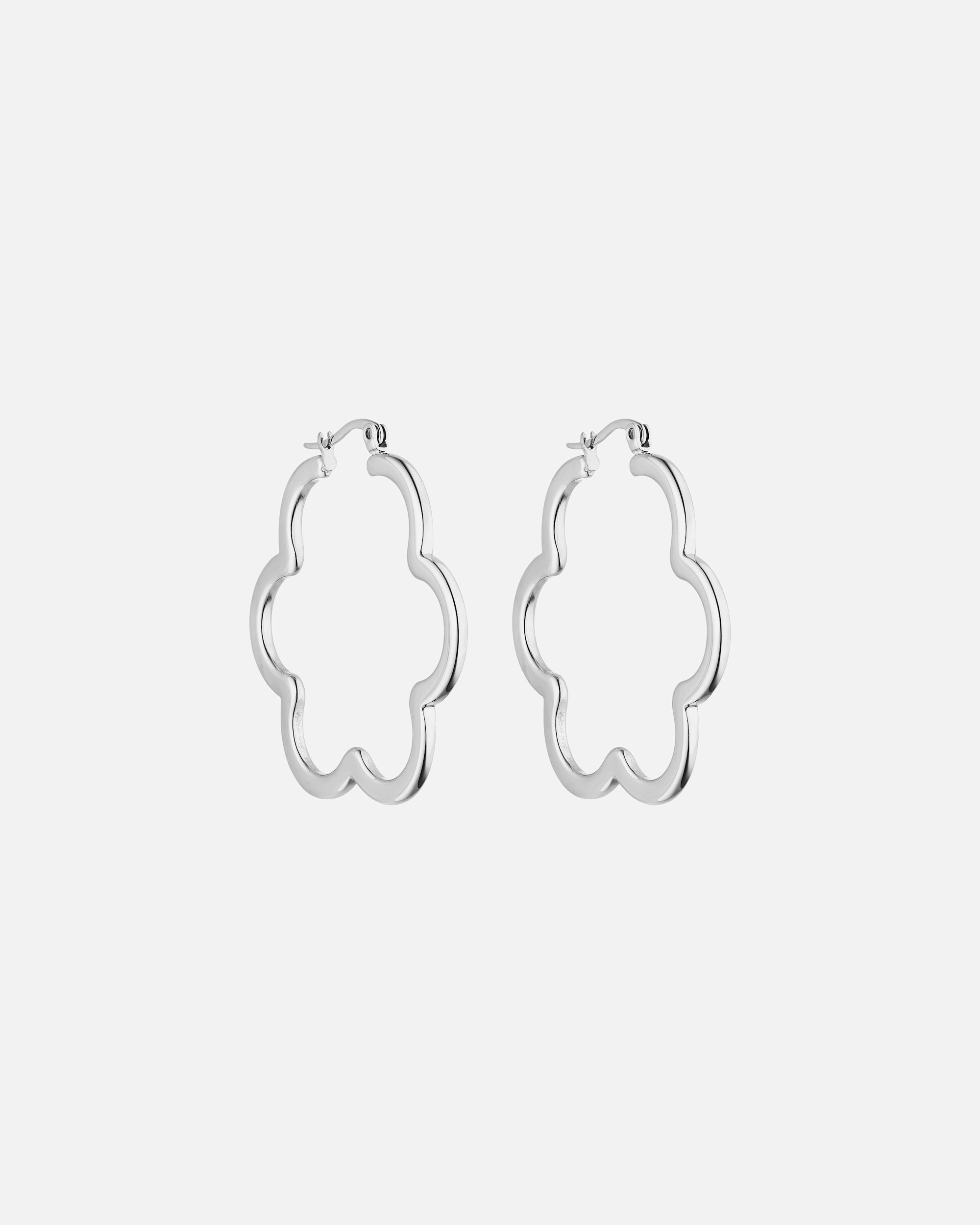 Boucle d'oreilles for FemmePureleiBloom Boucles d'oreilles 100% acier inoxydableArgent