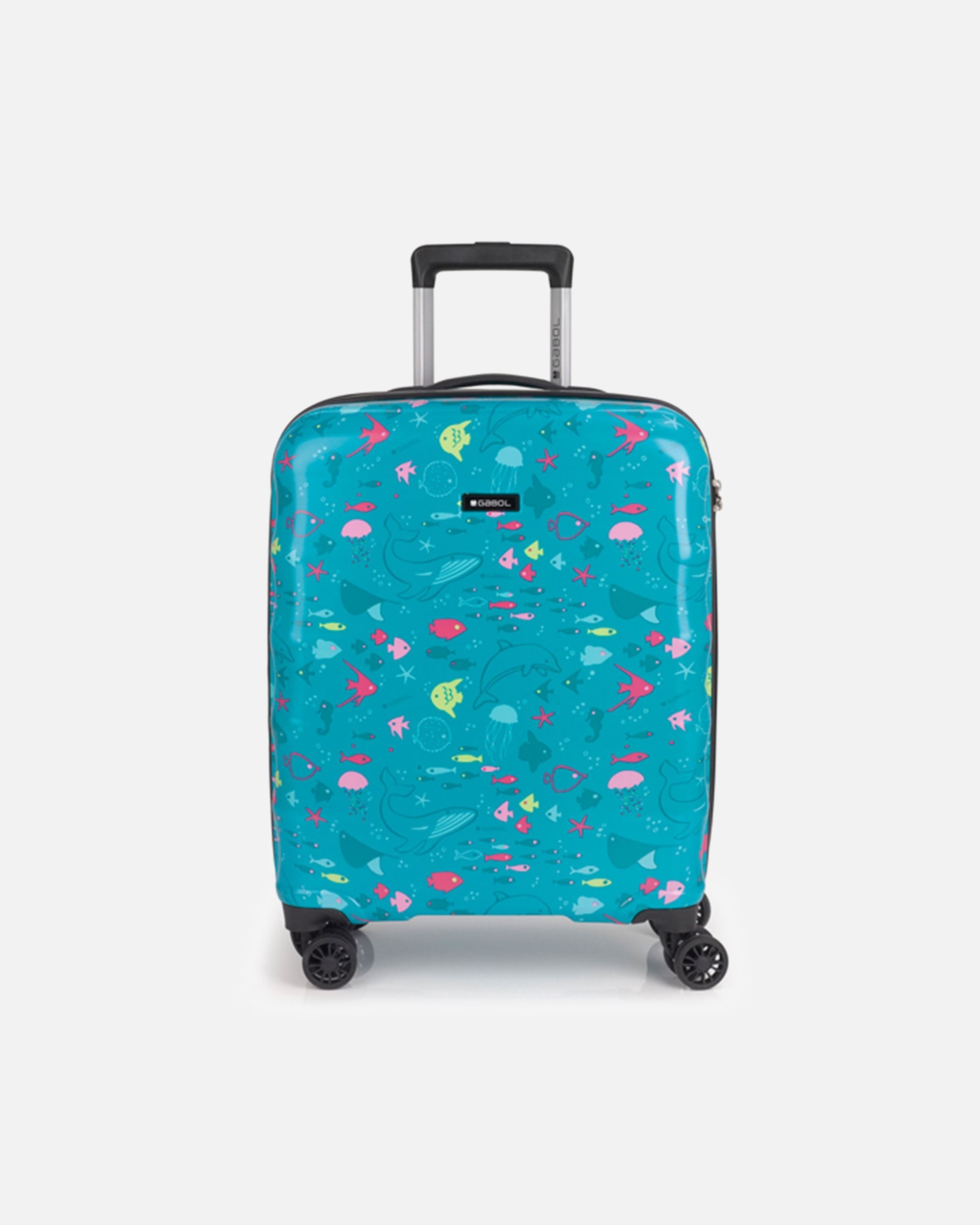 Valise for HommeGabolAcqua 4 roulettes Trolley de cabine 55 cmturquesa