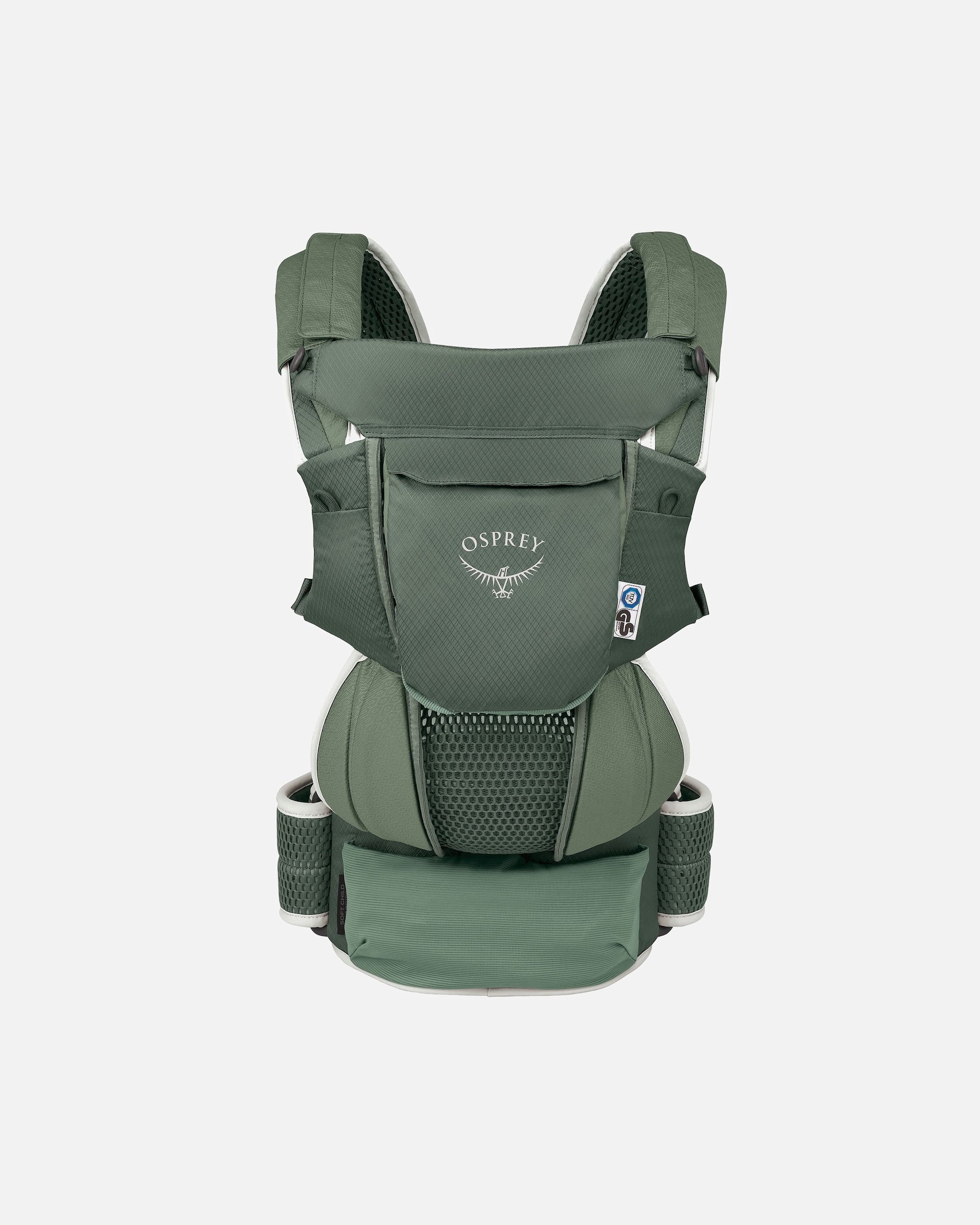 Rucksack für Unisex Osprey Poco Kindertrage koseret green