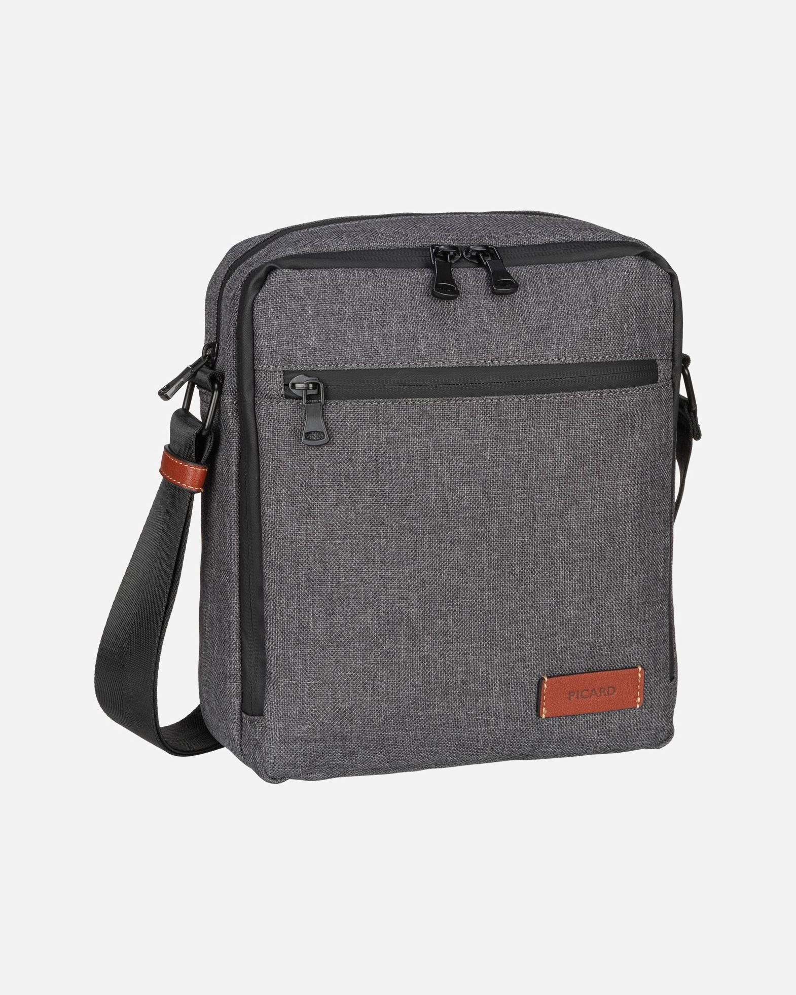 Umhängetasche für Männlich Picard Go Eco Umhängetasche anthrazit