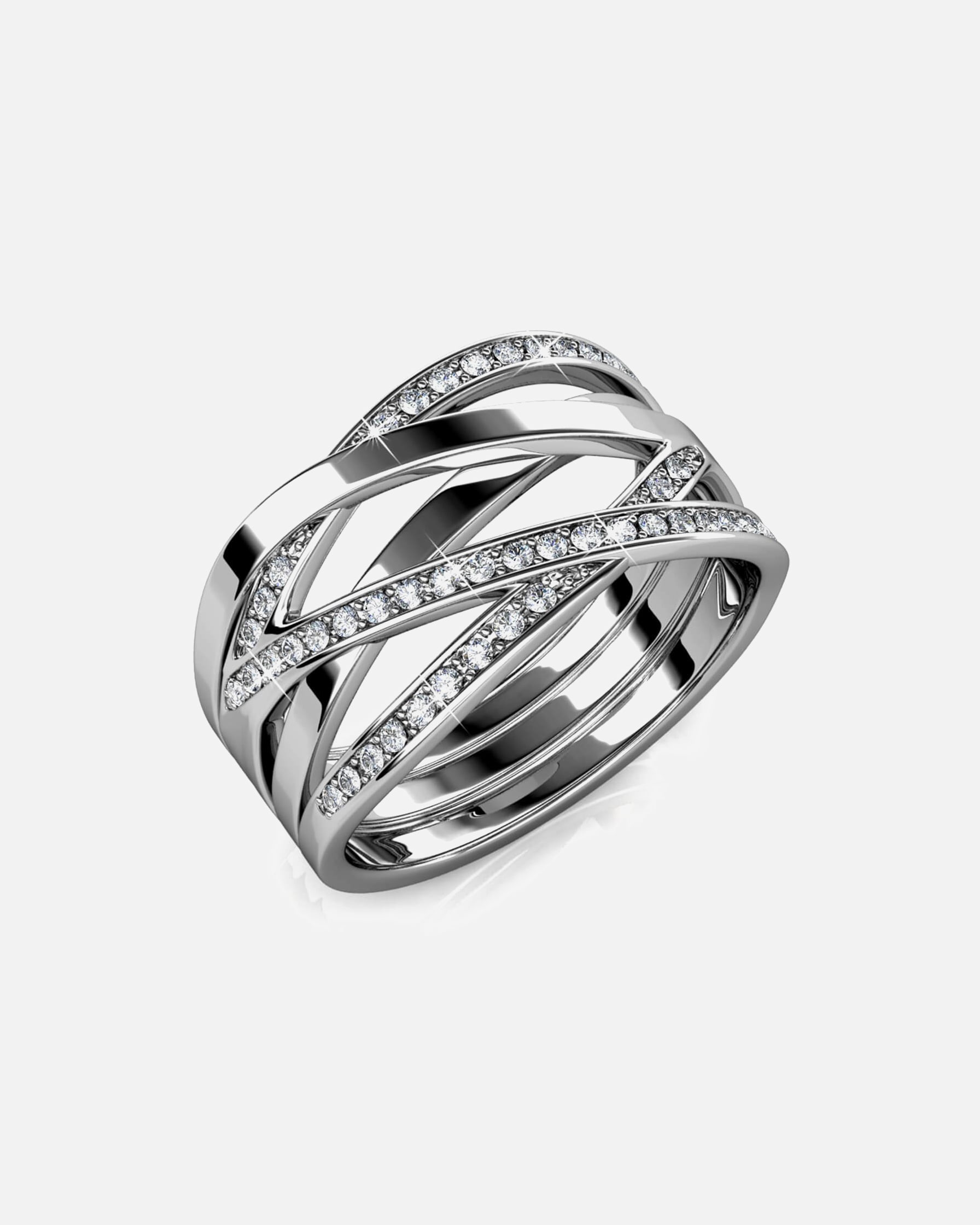 Bague for FemmeMYC-ParisBague Criss CrossArgent - 58