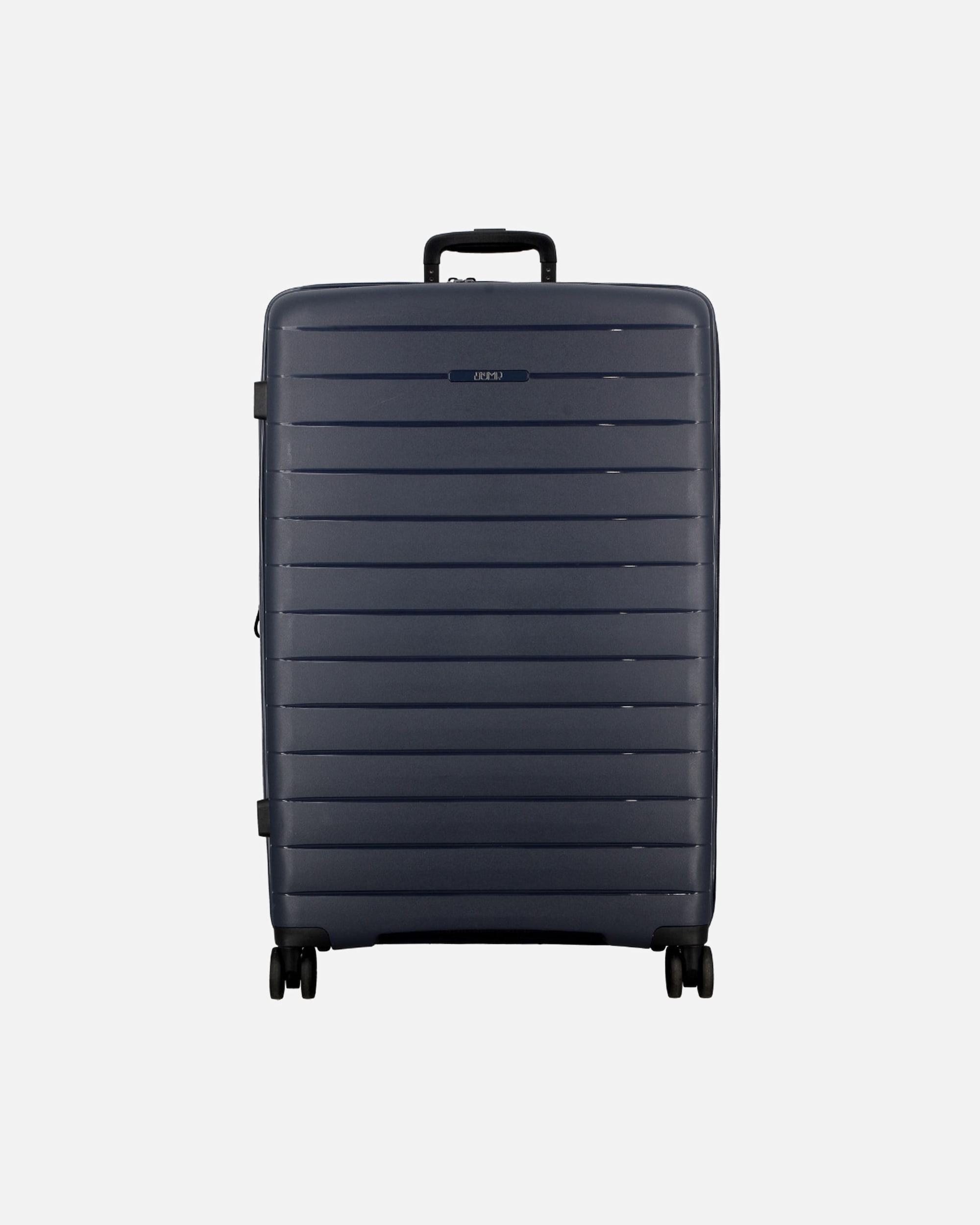 Trolley für Männlich Jump Striper 4 Rollen Trolley 77 cm mit Dehnfalte dark blue