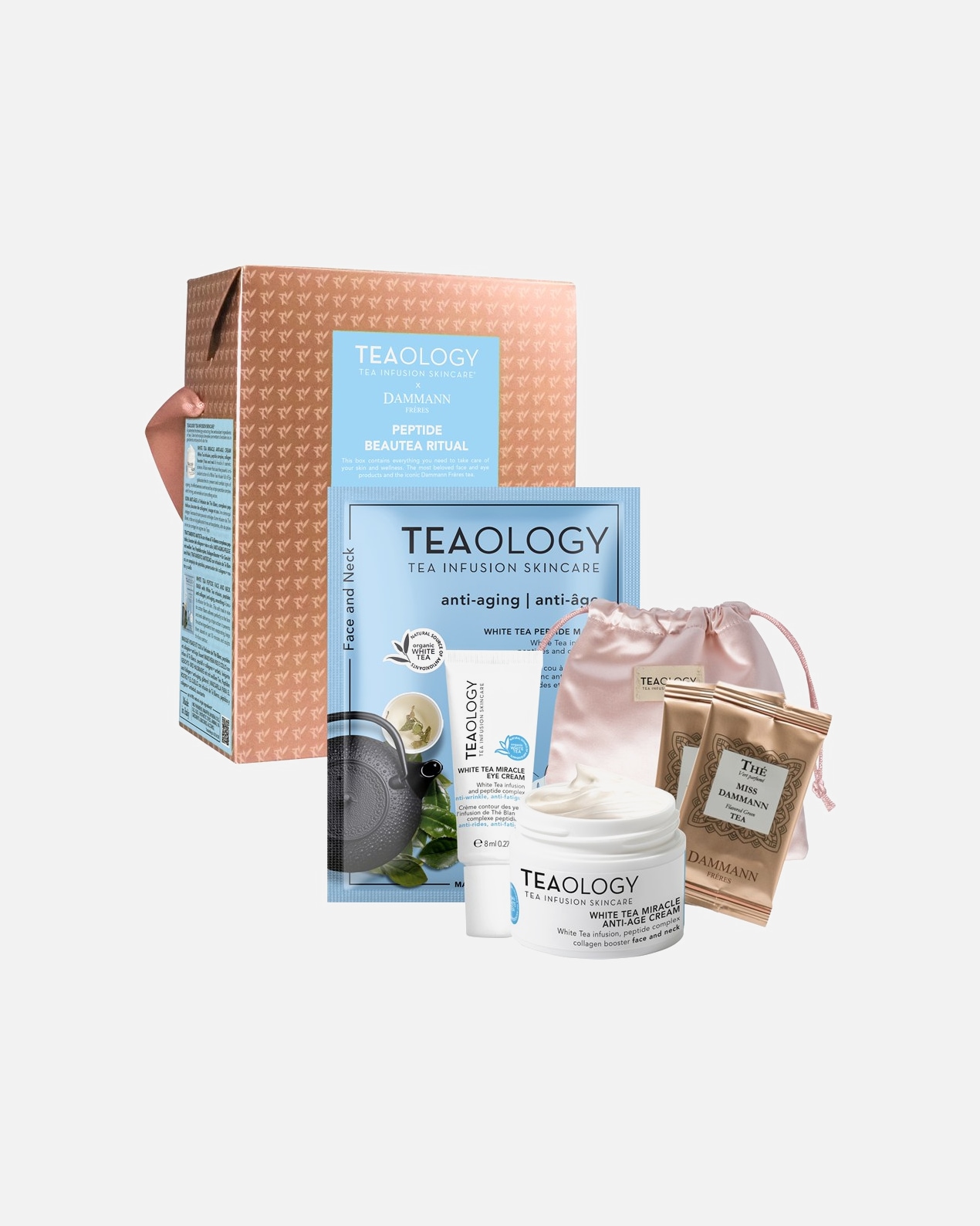 Coffret soin visage for FemmeTeaologyPeptide Beautea Ritual1 Pce