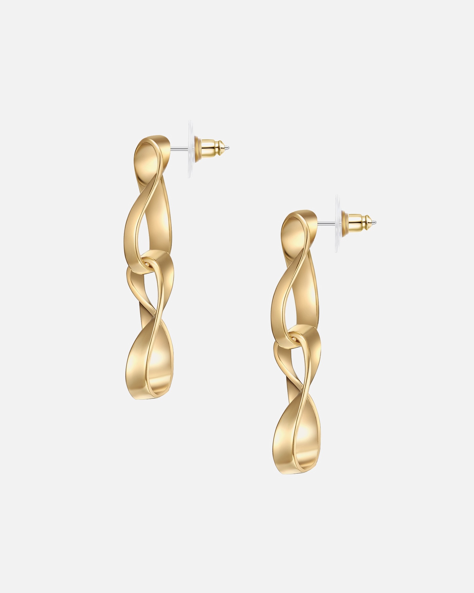 Boucle d'oreilles for FemmeLulu & JanePuces d'oreille tendance Métal en Or jaune50,2 mm