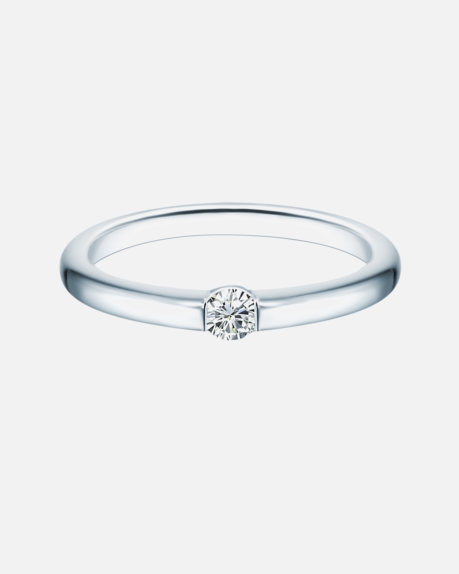 Bague for FemmeTrilaniBague en argent Argent sterling Oxyde de zirconium (CZ) en Argent54