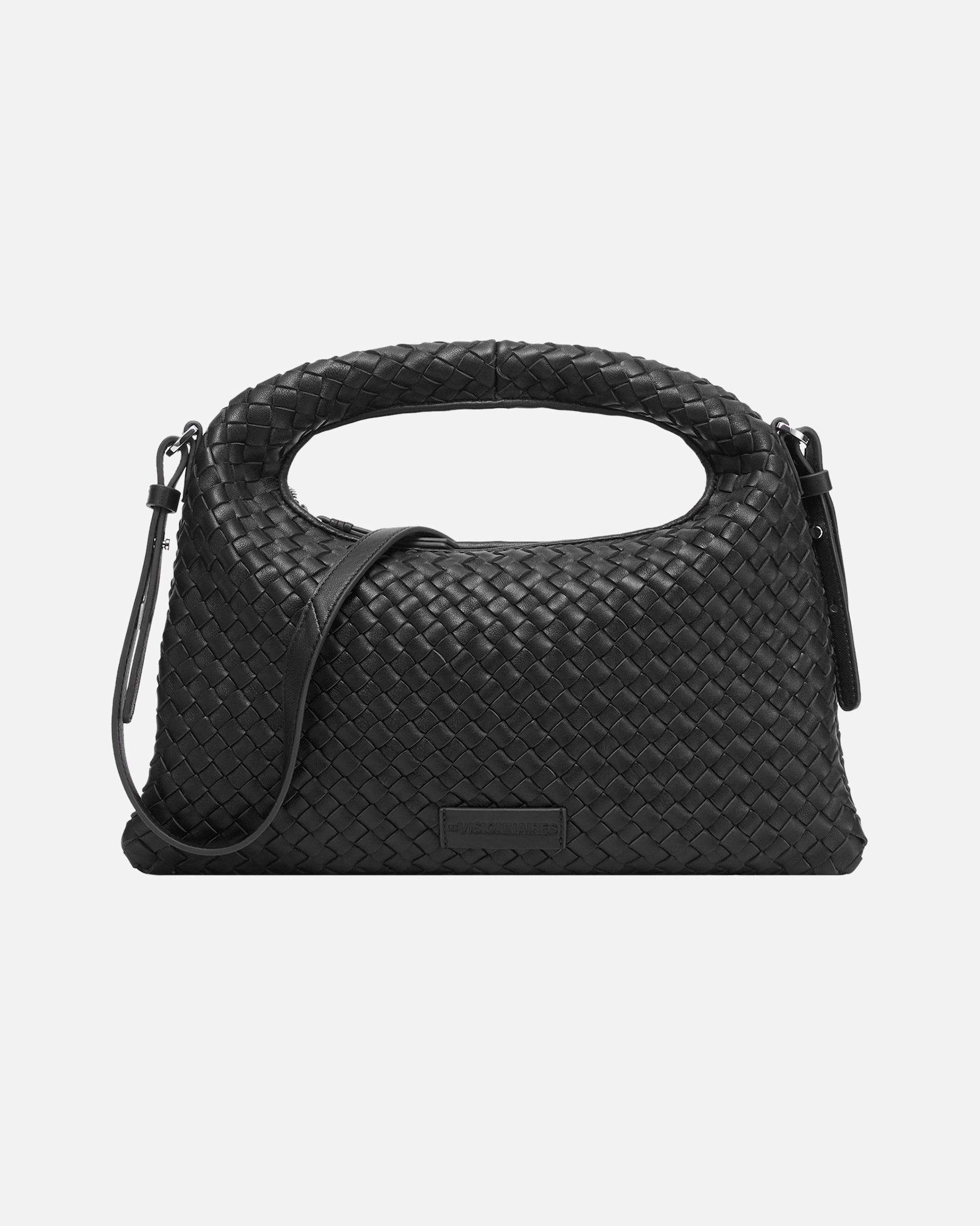 Sac for FemmeLES VISIONNAIRESDefault Brand LineSadie Weave Sac à main porté épauleblack