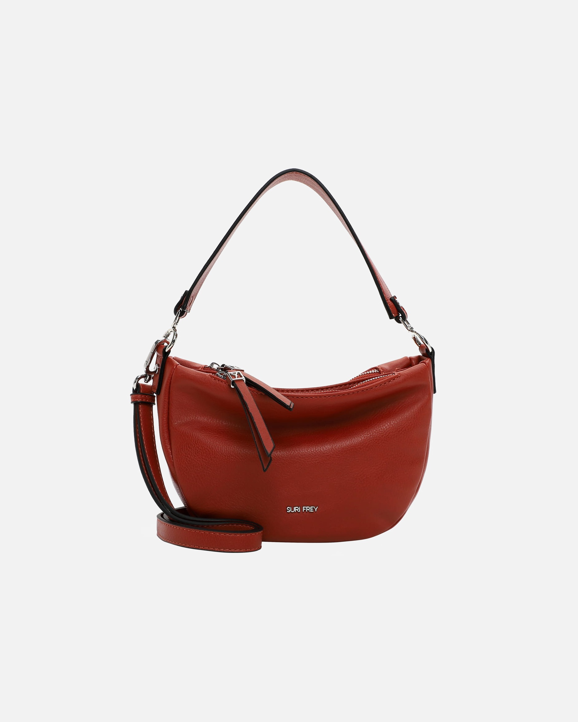 Clutch für Weiblich SURI FREY Beutel SFY Abbey Rust