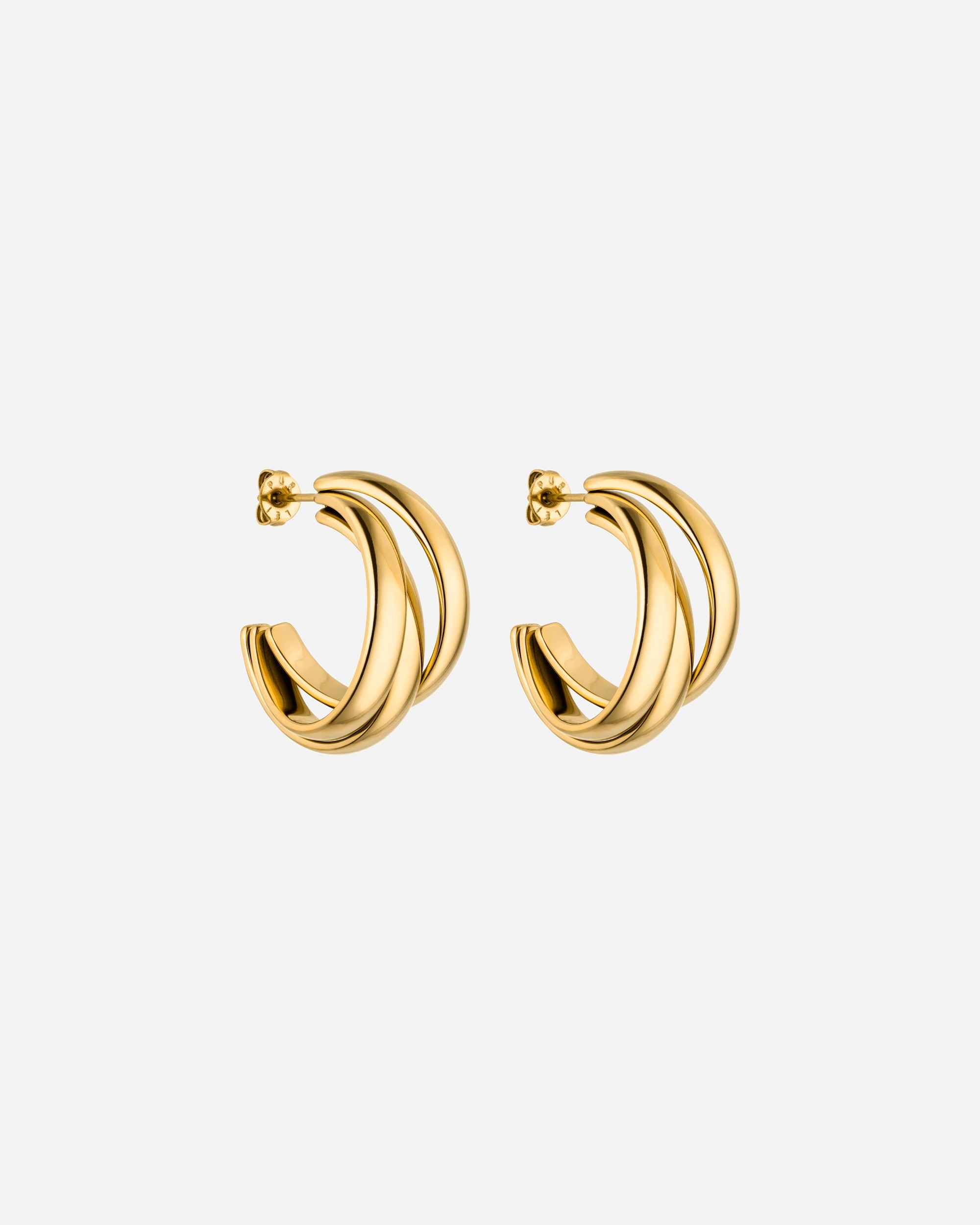 Ohrringe für Weiblich Purelei Cascade Ohrringe 100% Edelstahl Gold