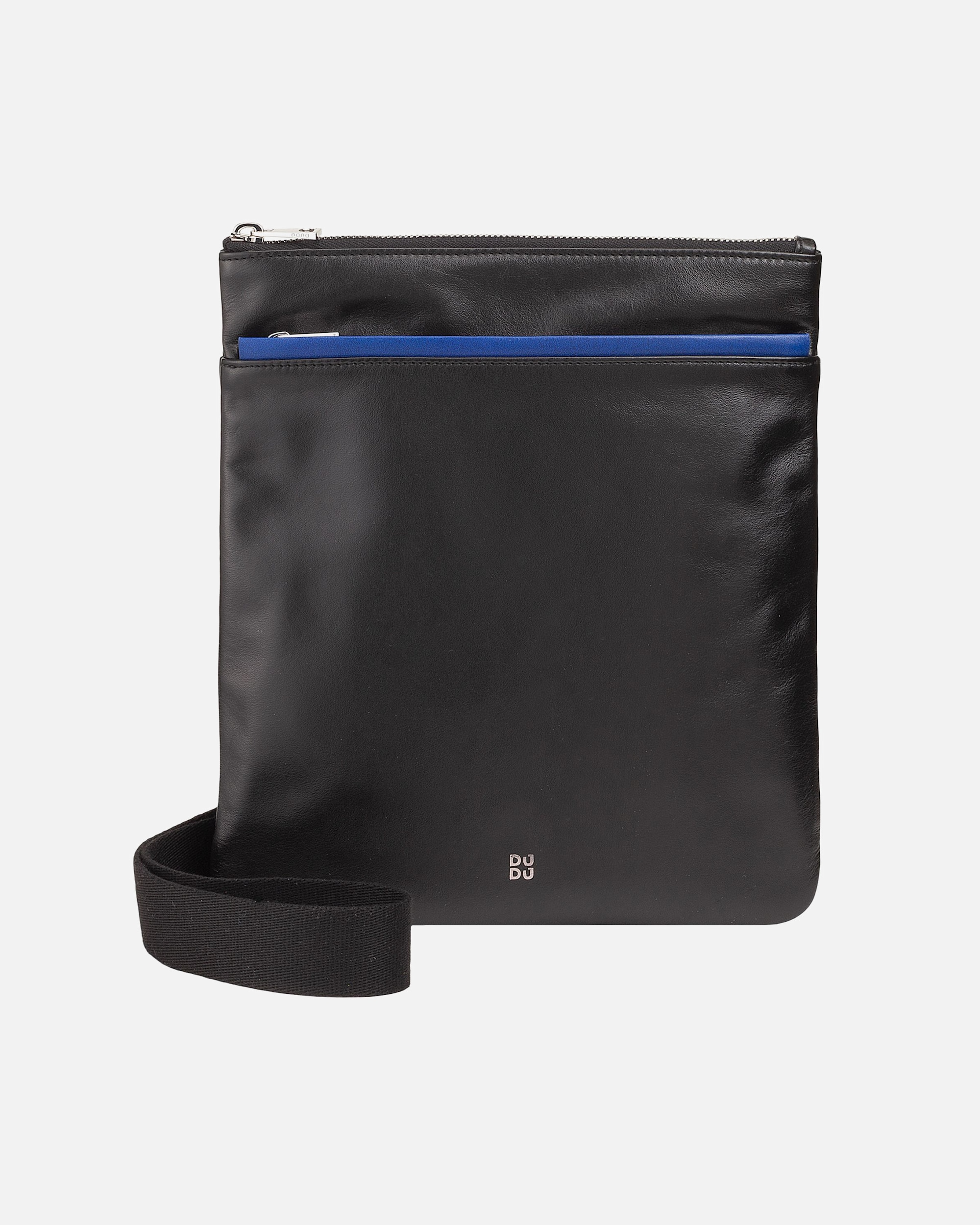 Handtasche für Männlich DuDu Panay Umhängetasche schwarz