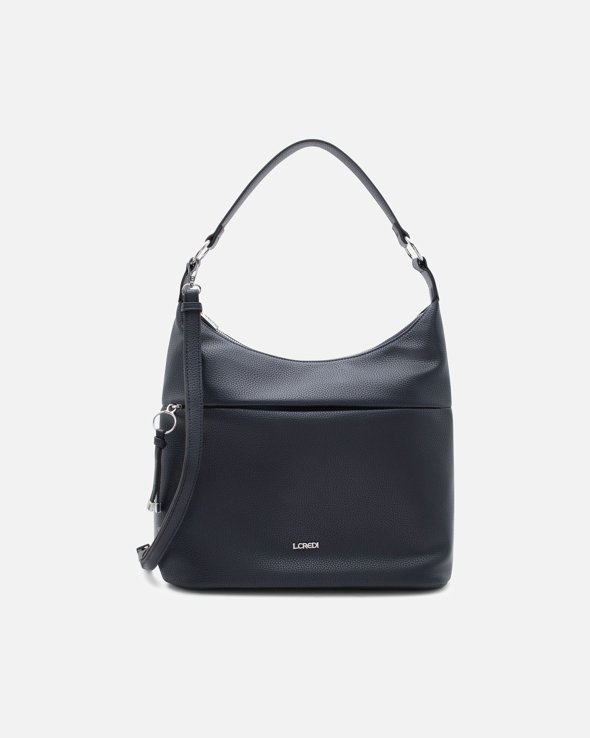 Clutch für Weiblich L.CREDI Maite Schultertasche marine