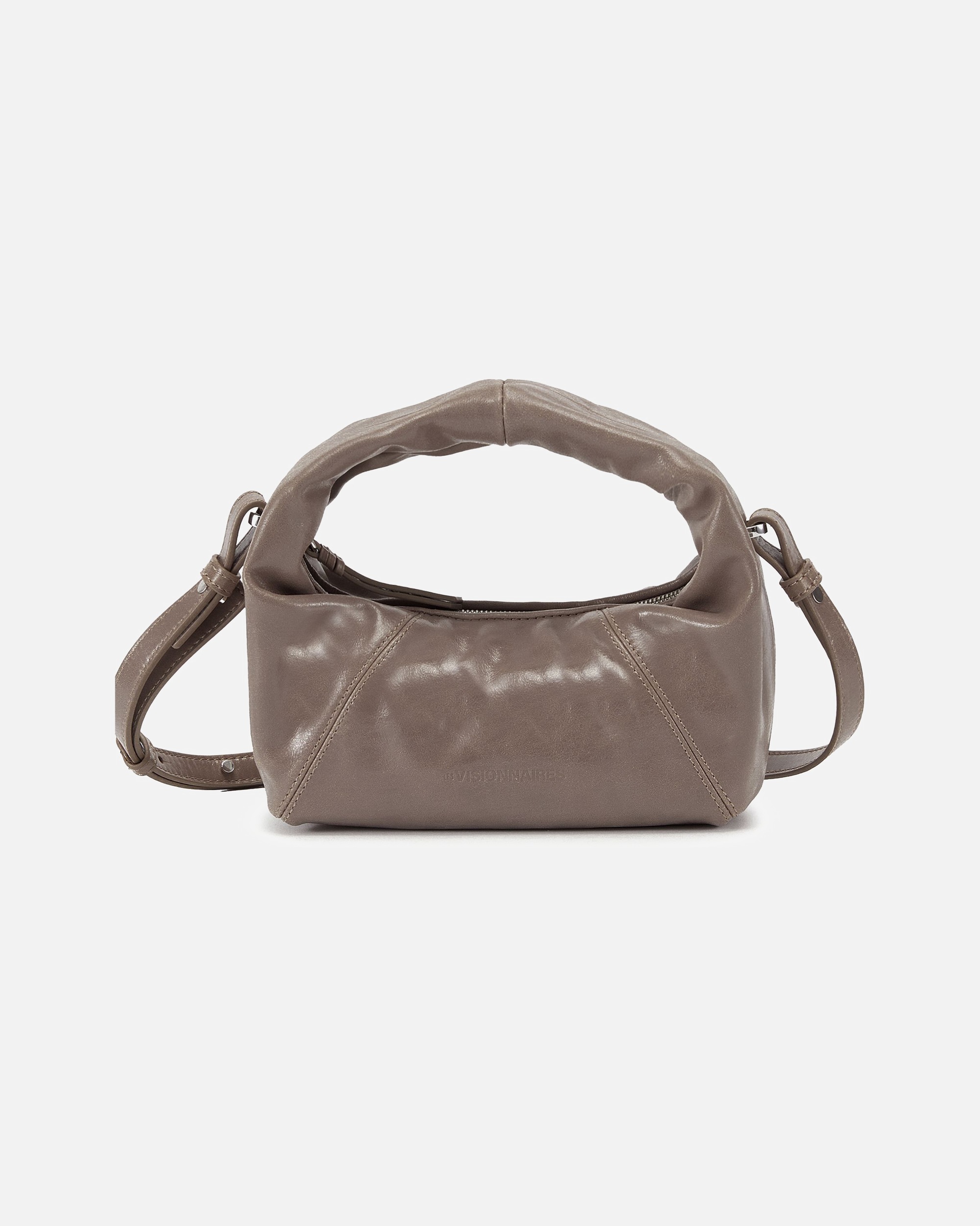 Tasche für Weiblich LES VISIONNAIRES Default Brand Line Greta Schultertasche vanilla latte