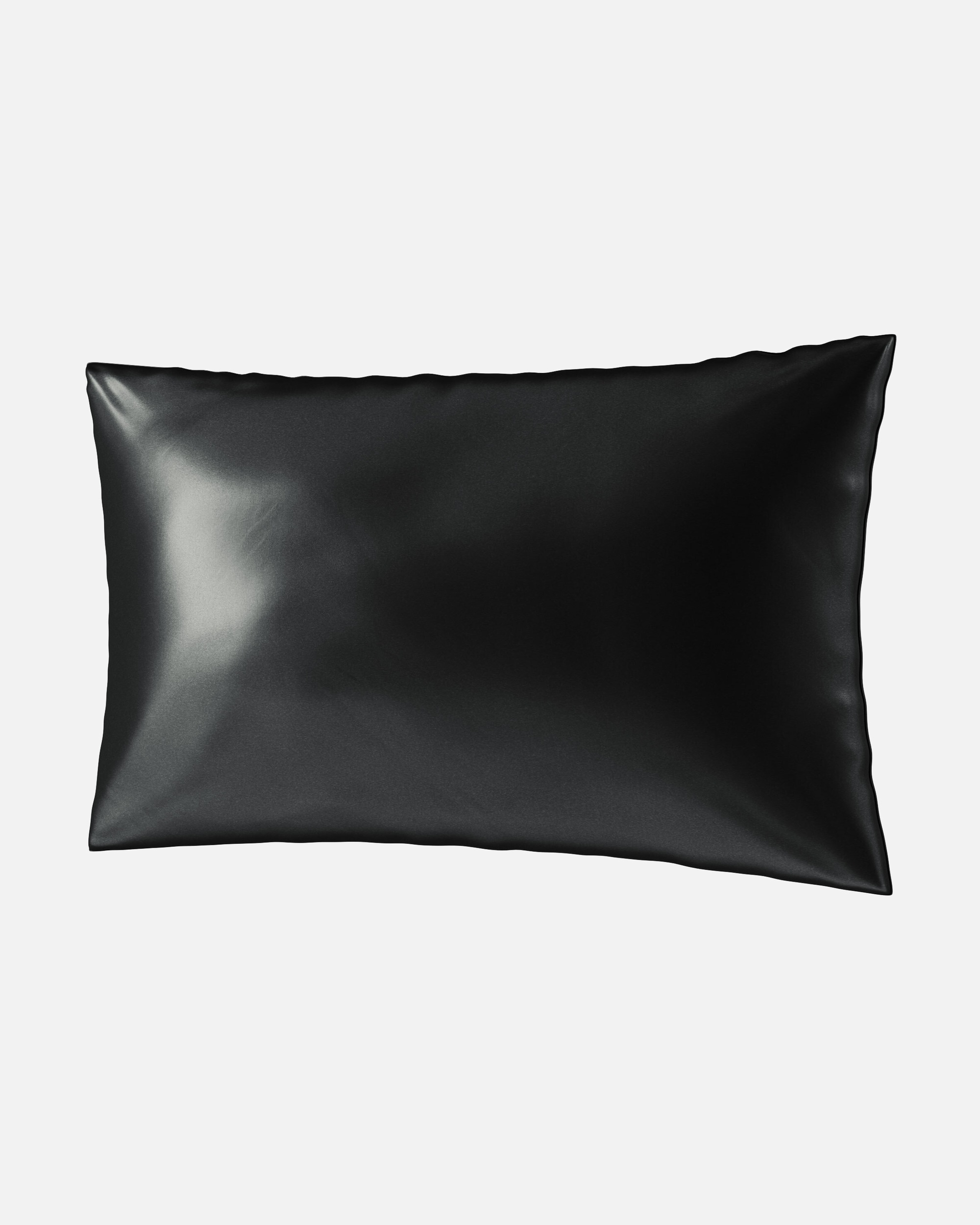 Kissen für Weiblich Ailoria BEAUTY SLEEP (100X65) Kopfkissenbezug aus Seide schwarz