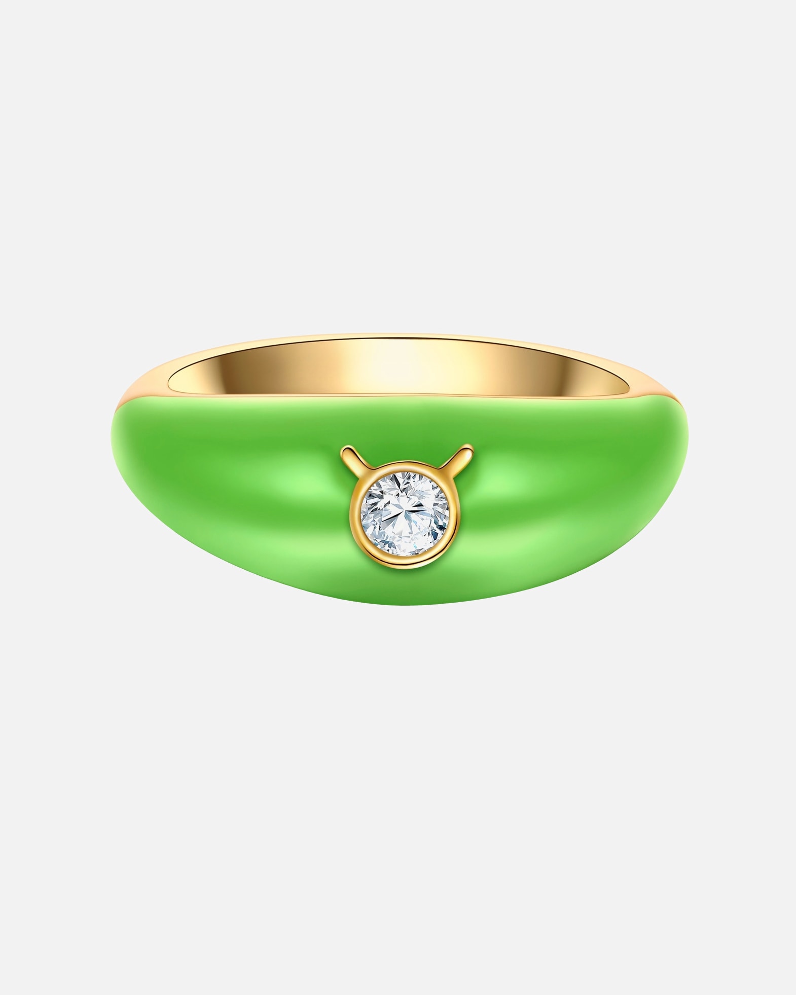 Bague for FemmeGlanzstücke MünchenBague Zodiaque Taureau en Argent sterling en Or jaune48