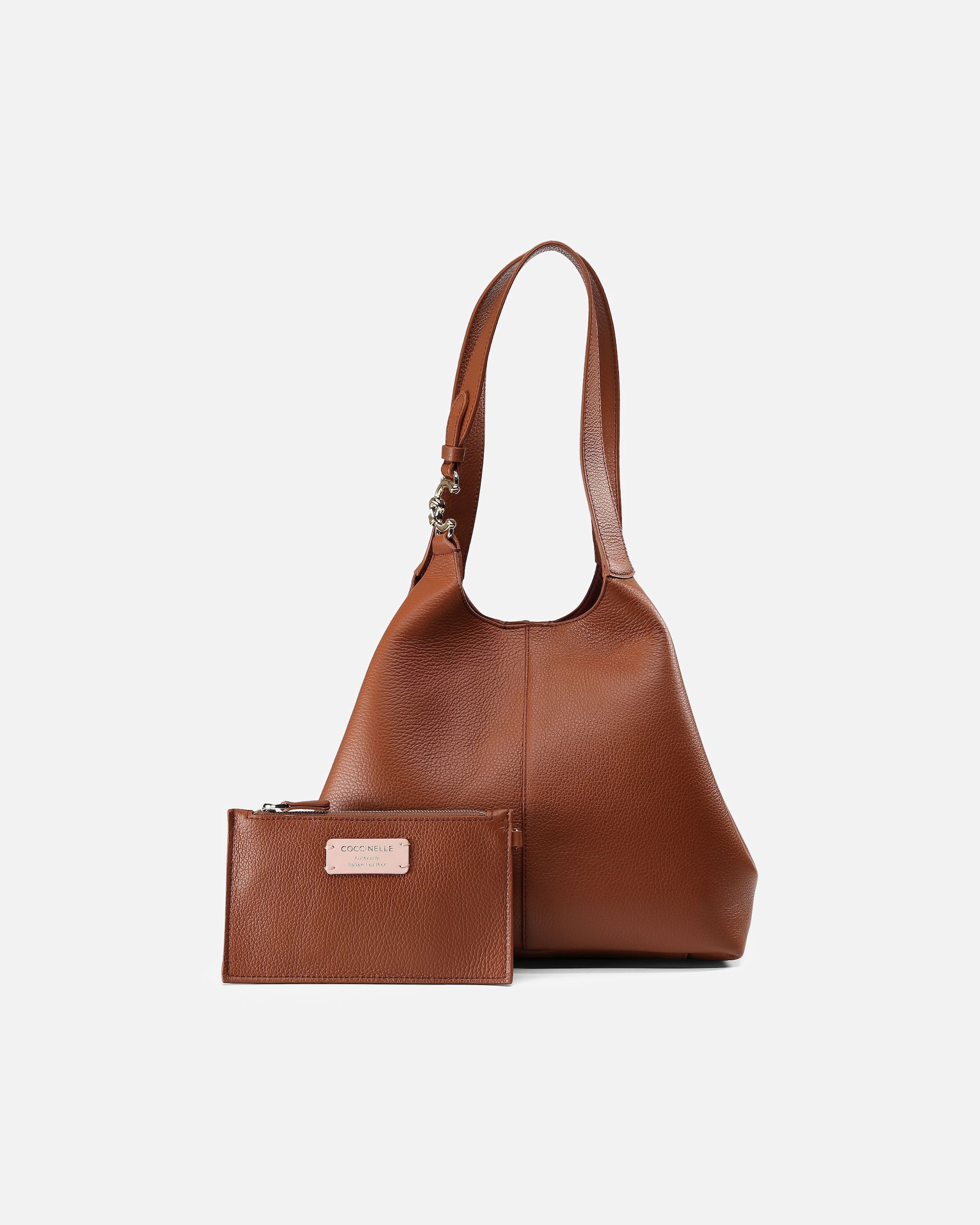 Sac for FemmeCoccinelleC-Easy Sac à main porté épaulecognac