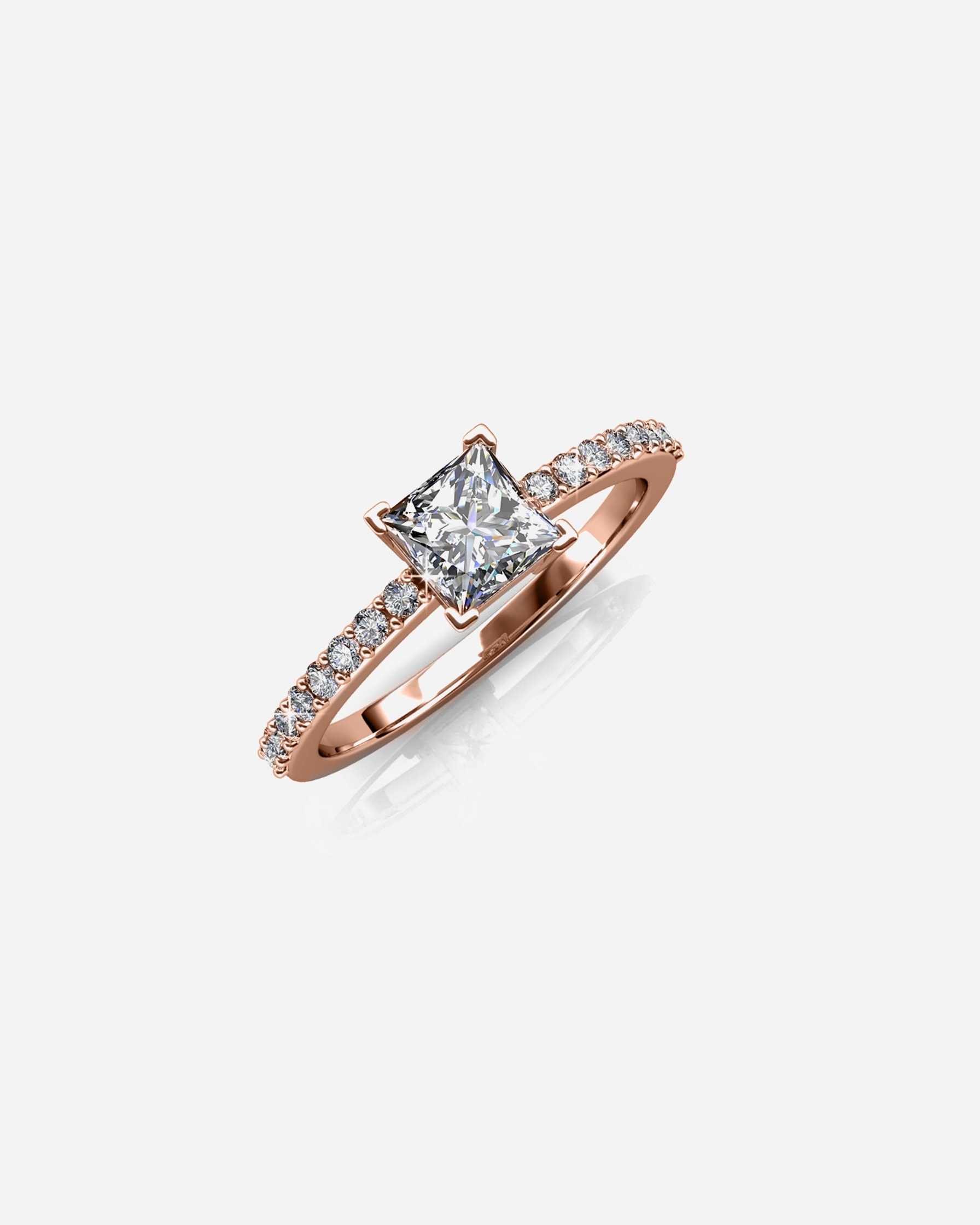 Bague for FemmeMYC-ParisBague Simple SquareOr rose - 56