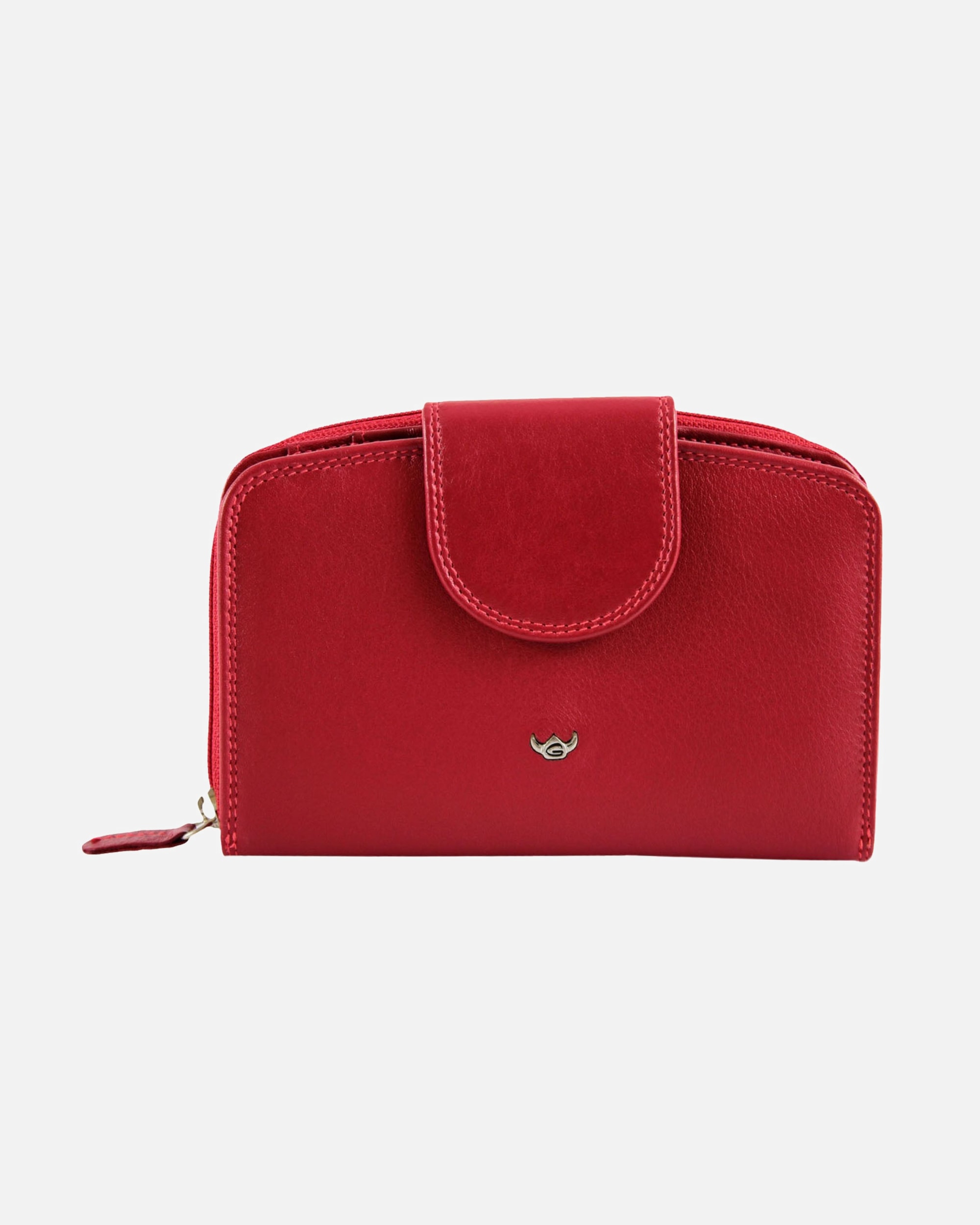 Portemonnaie für Weiblich Golden Head Polo Damengeldbörse rot