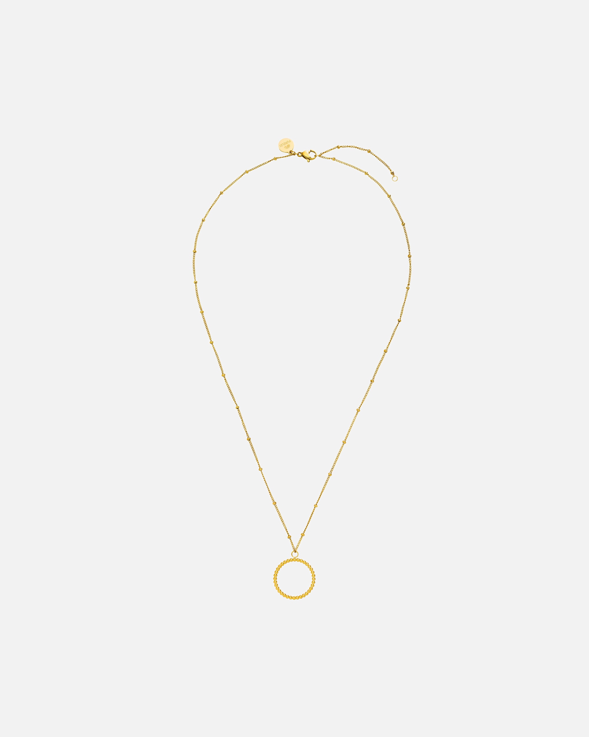 Collier for UnisexePureleiKarma Collier 100% acier inoxydableOr