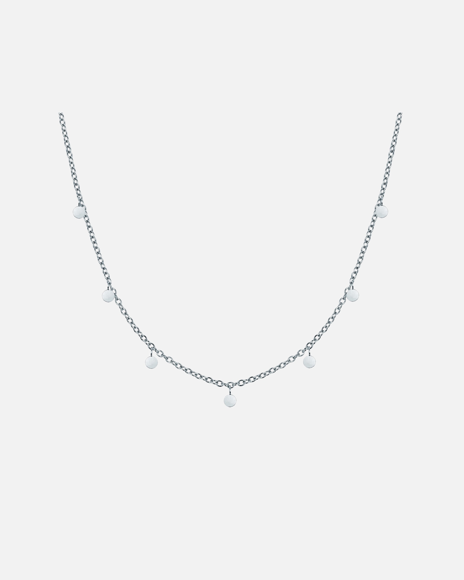 Collier for FemmeEASTSIDEChaîne Acier inoxydable en ArgentArgent