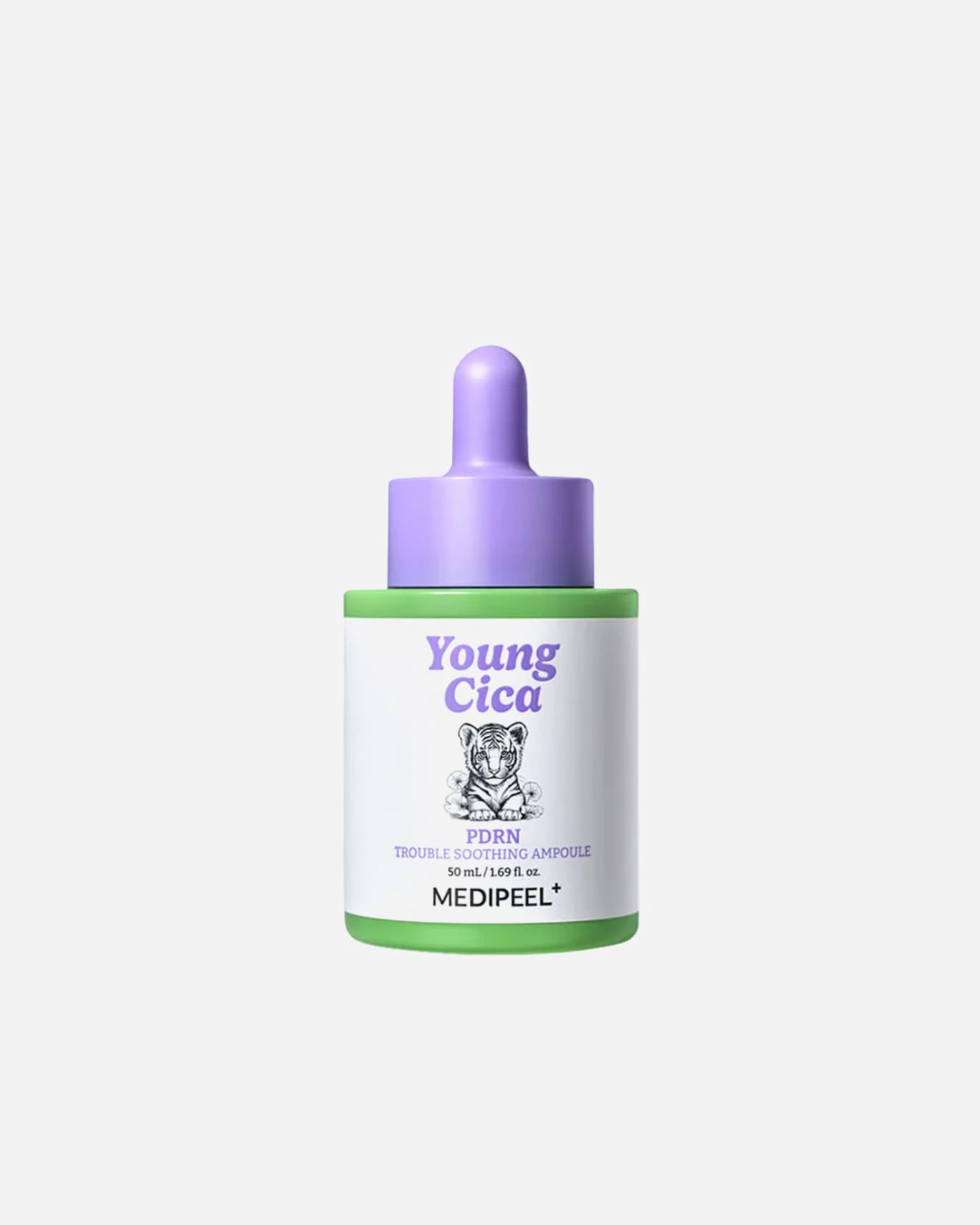 Sérum hydratant for UnisexeYoung Cica PDRN Trouble Soothing Ampoule50 ml