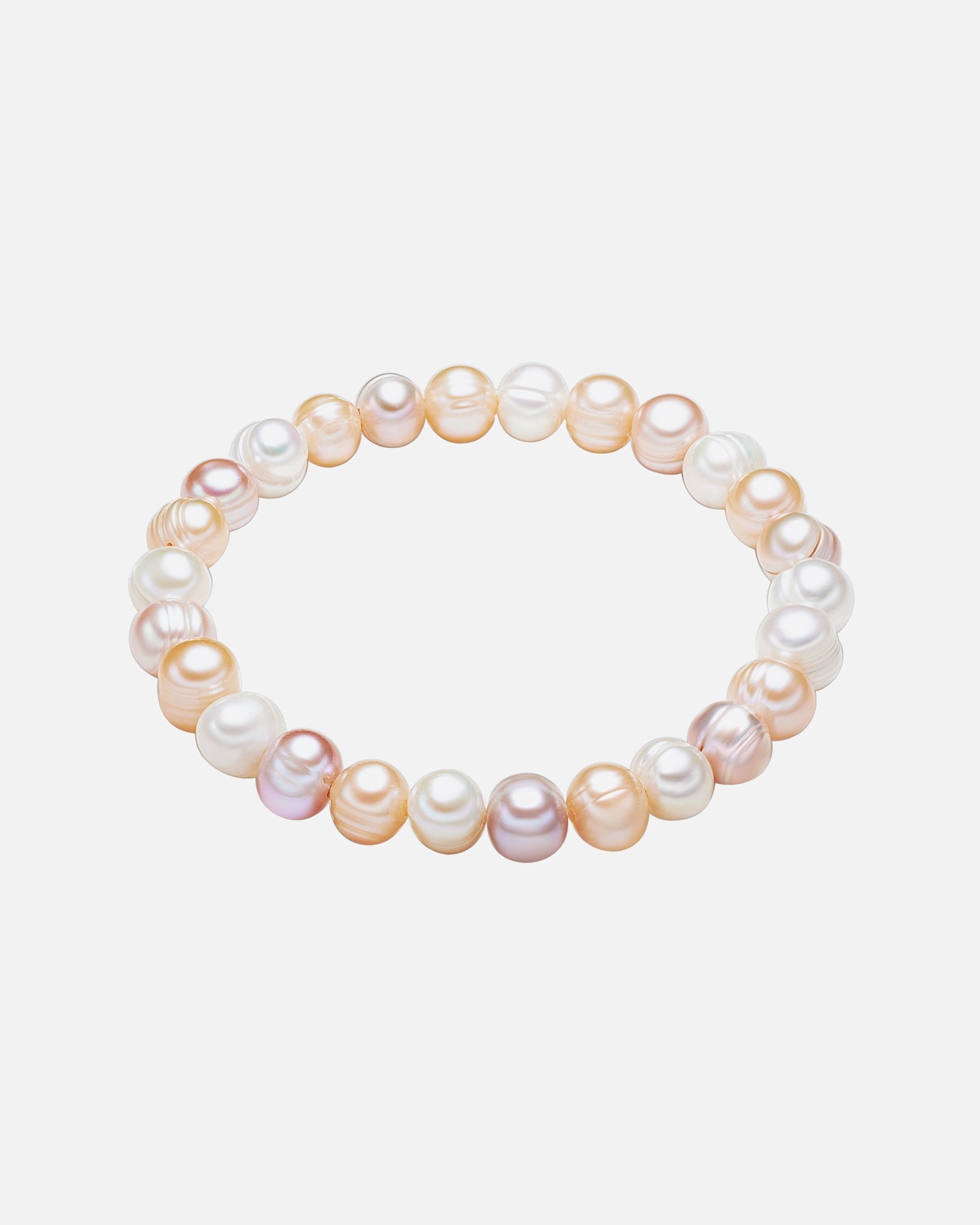 Bracelet for FemmeBracelet en perles Perle de culture d'eau douce Perle de culture d'eau douce en Multicolore19,0 cm