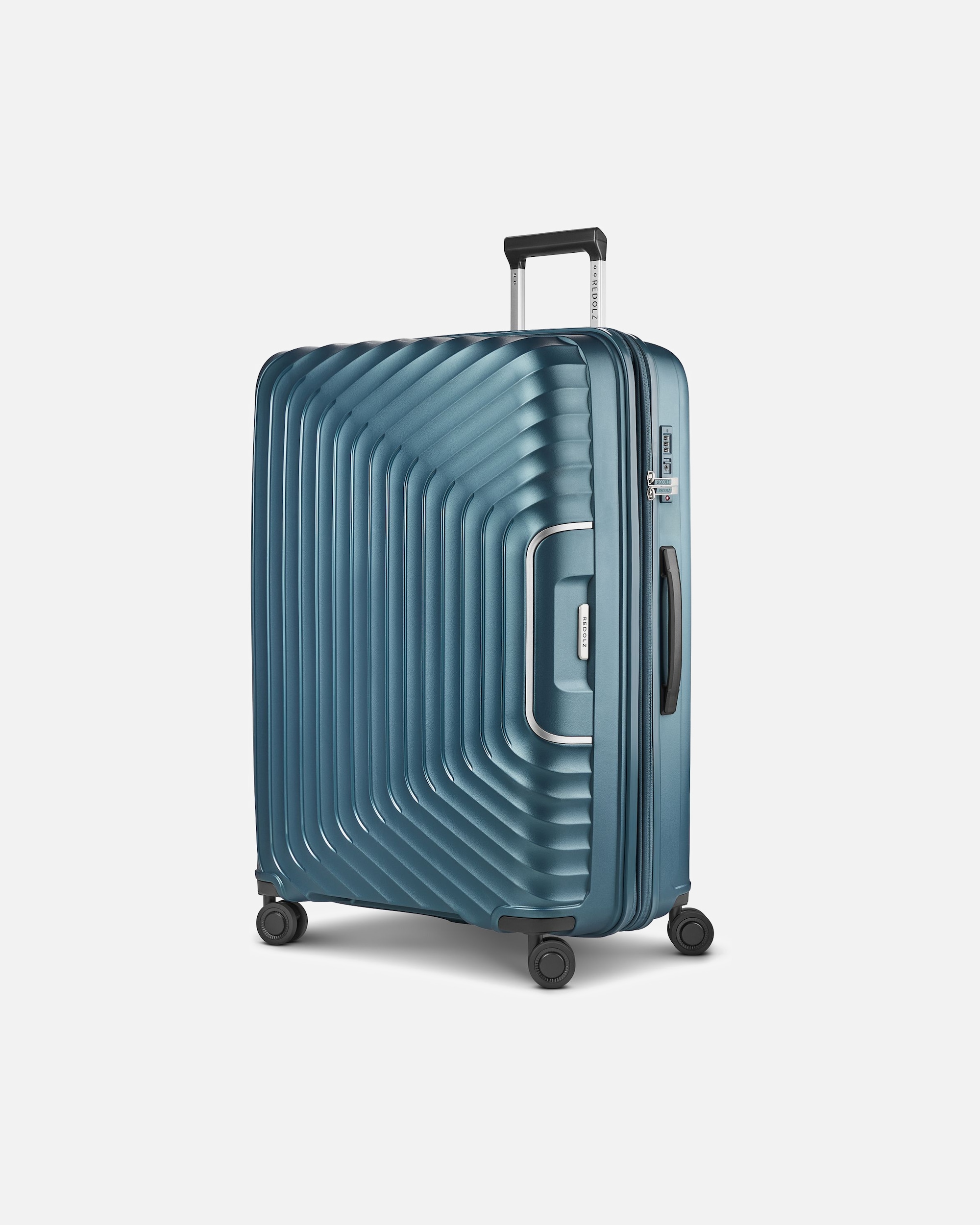 Valise trolley for HommeEssentials 01 4 roues Valise cabine L 77 cm avec soufflet d'extensionblue metallic