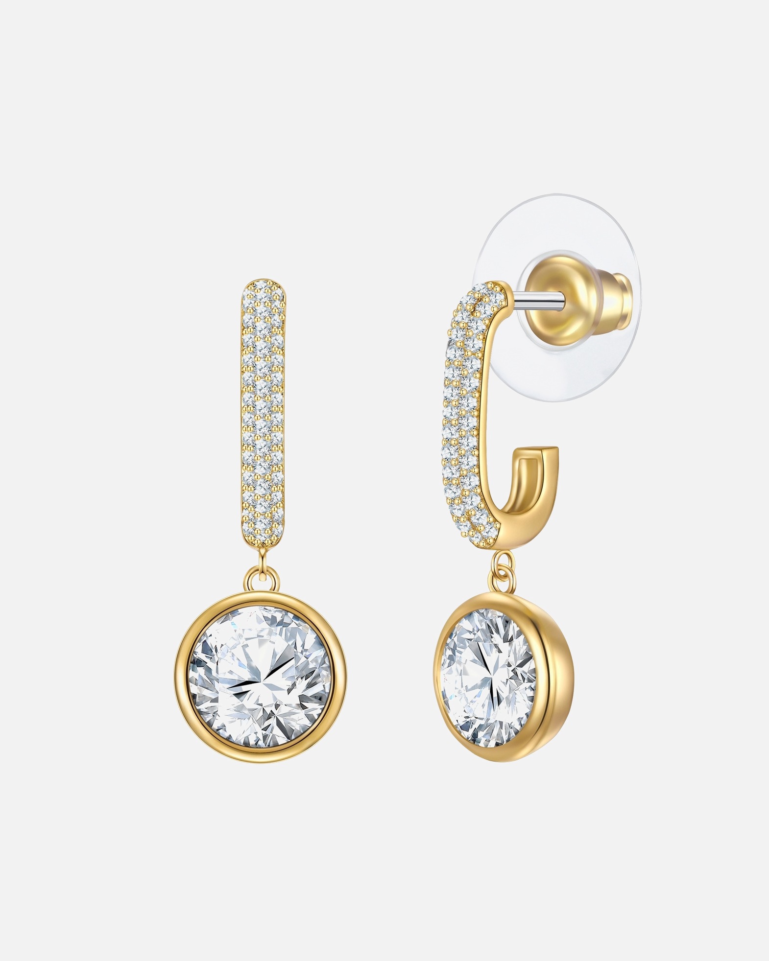 Créoles for FemmeBoucles d´oreilles en Laiton en Or jaune26,6 mm