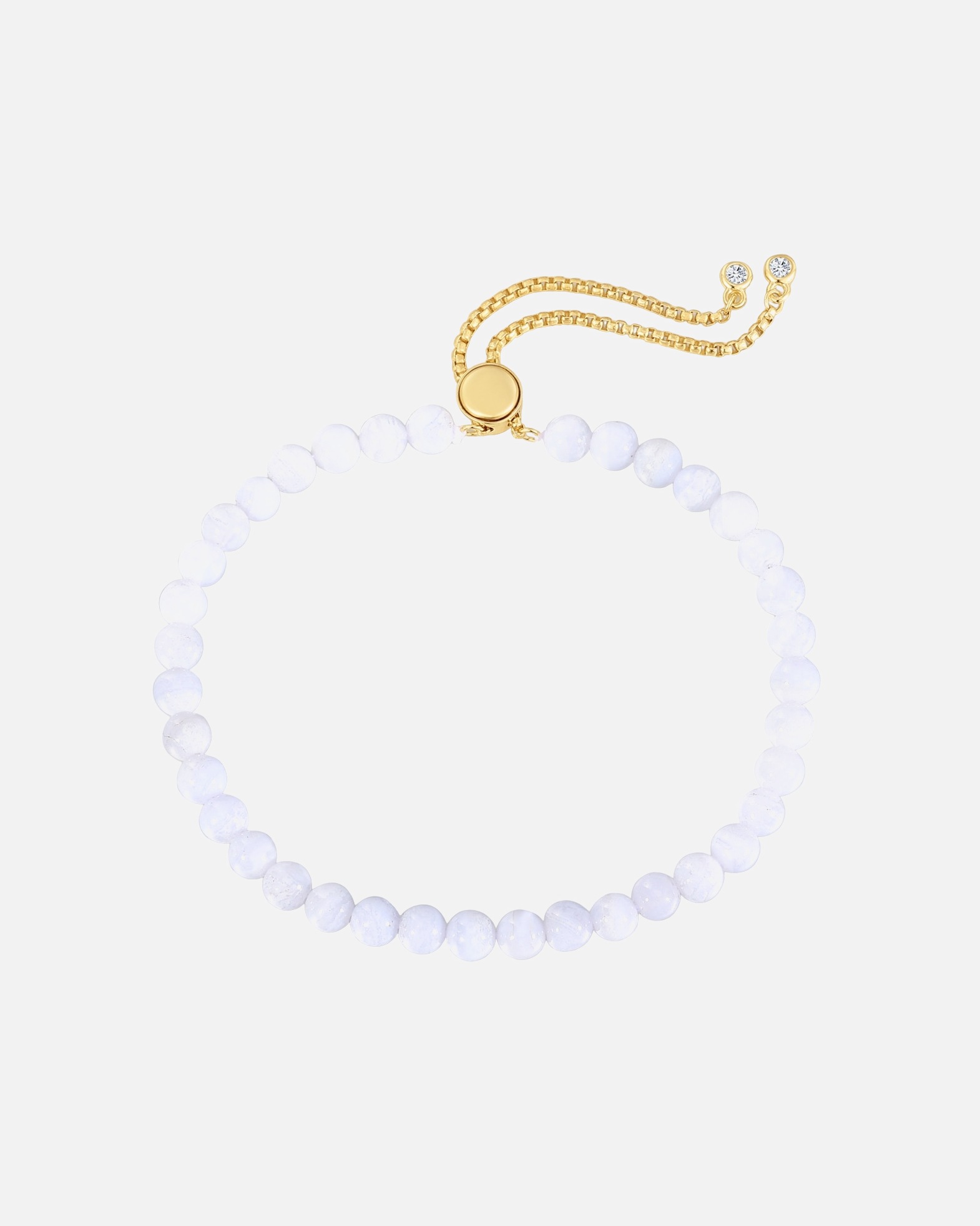 Bracelet for FemmeBracelet en Argent sterling en Or jaune15,0 - 22,0 cm, flexibel einstellbar