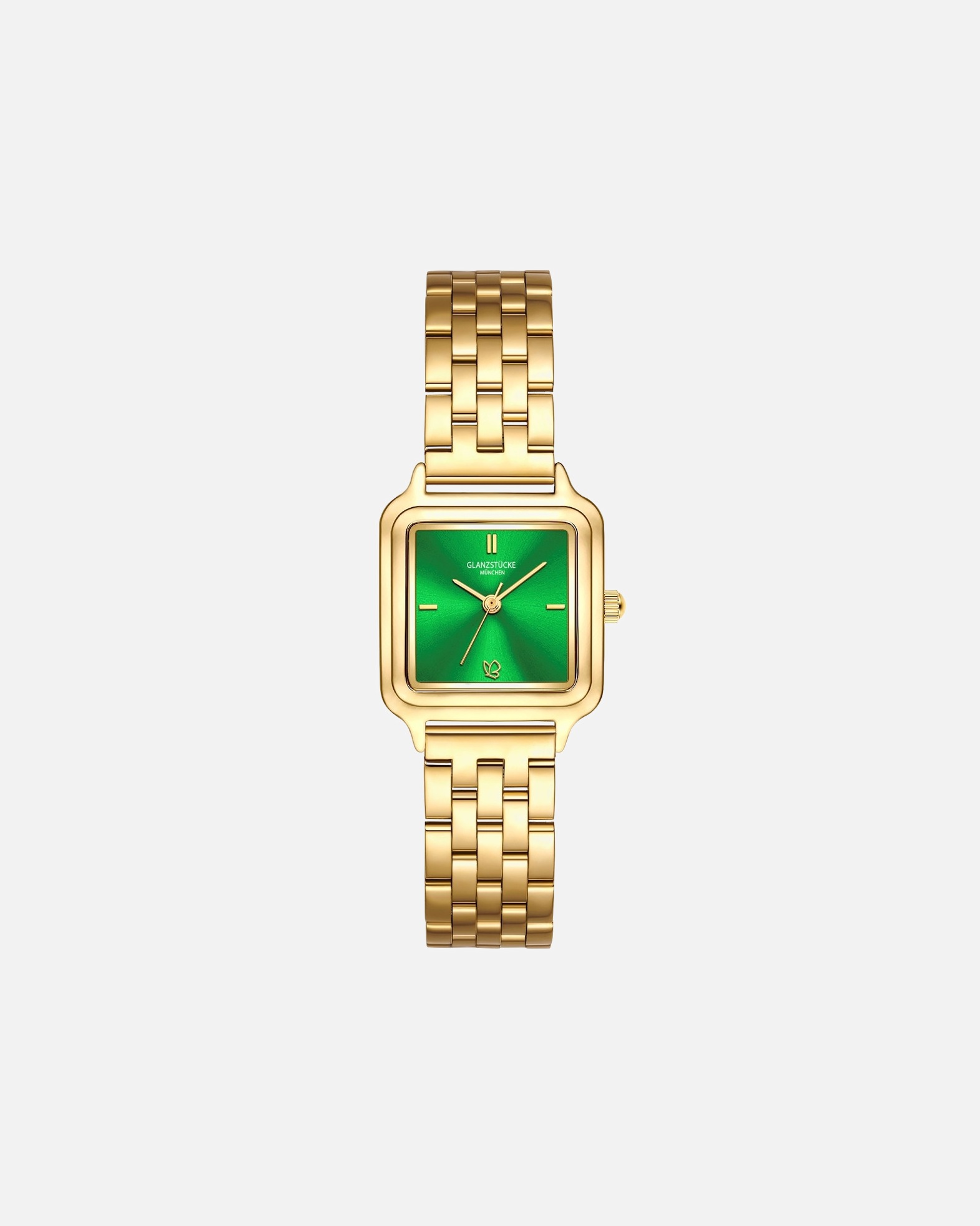 Uhr für Weiblich Armband-Uhr aus Edelstahl in gelbgold 25,0x32,0 mm