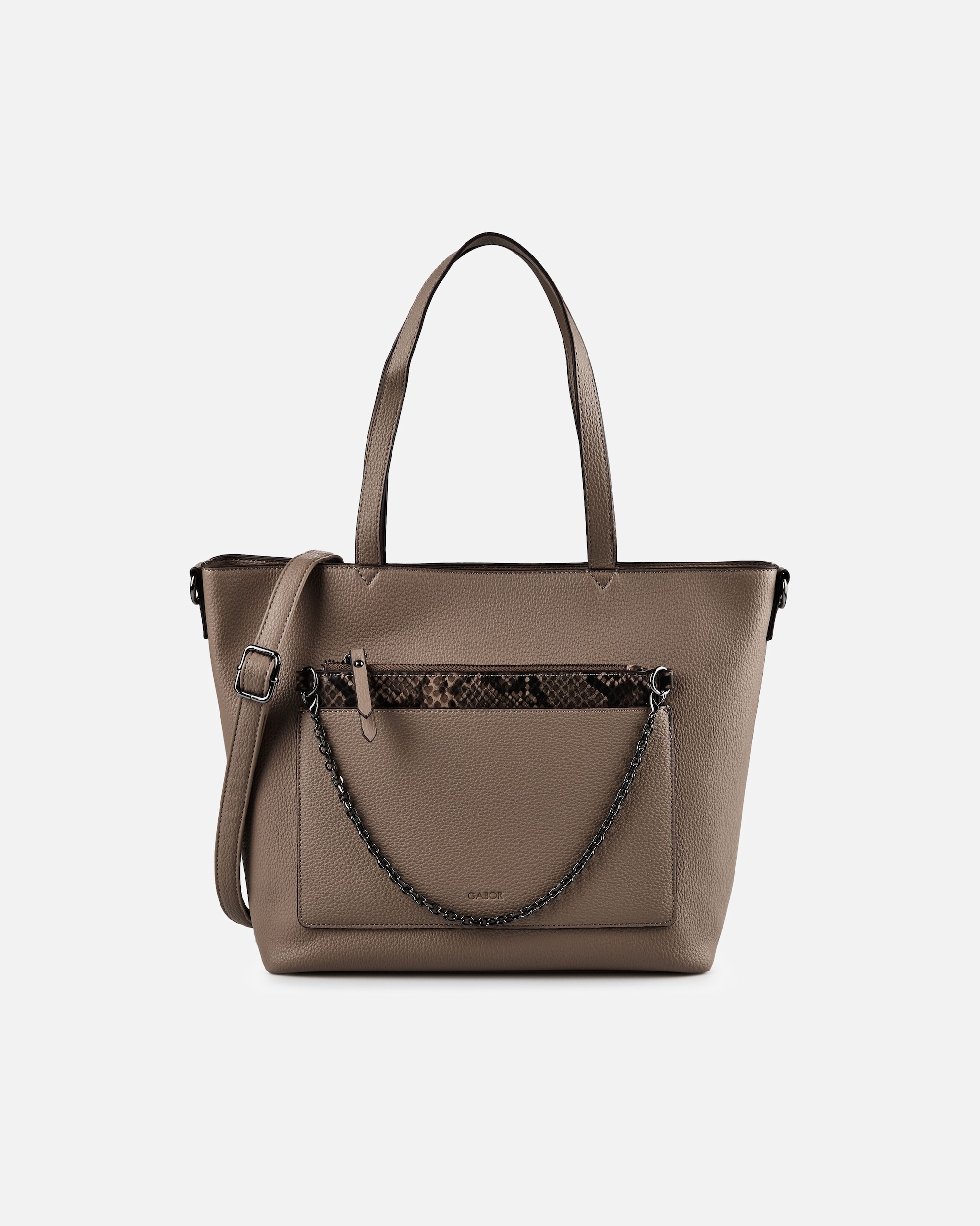 Tasche für Weiblich Gabor Kareen Schultertasche taupe
