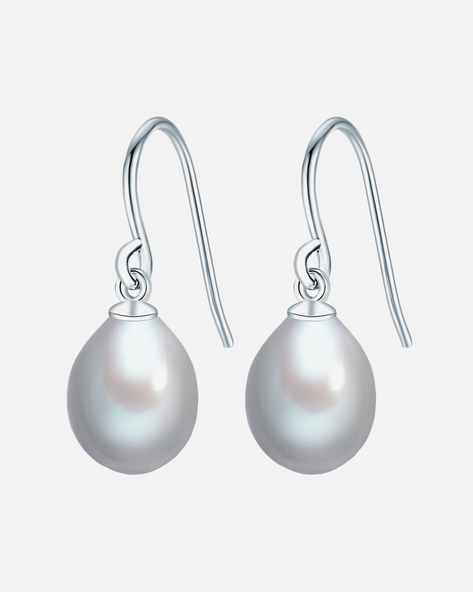 Boucle d'oreilles for FemmeBoucles d'oreille en perle Argent sterling Perle de culture d'eau douce en Argent25,0 mm