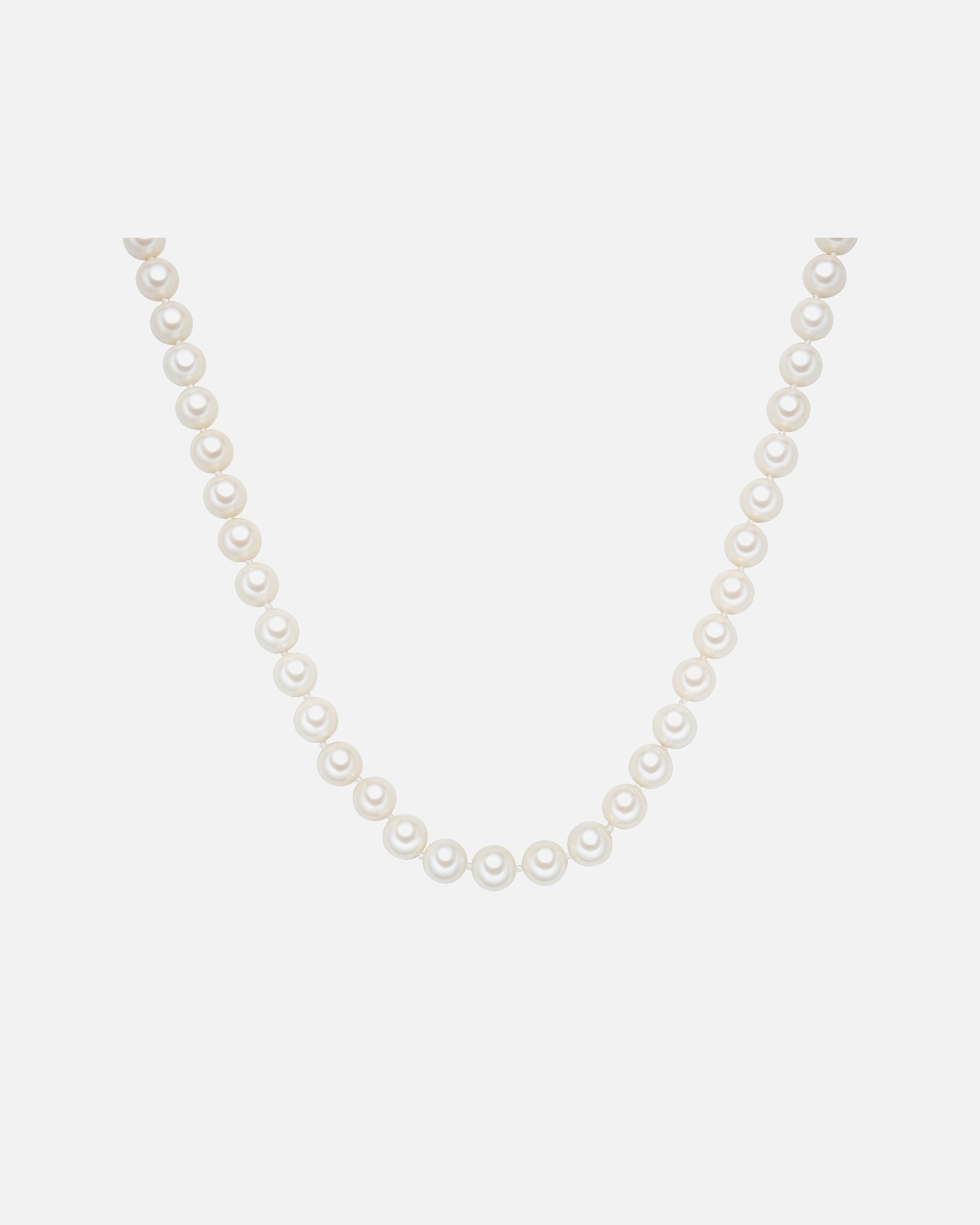 Collier for FemmeLulu & JaneCollier de perles Perles organiques Perles organiques en Blanc120,0 cm