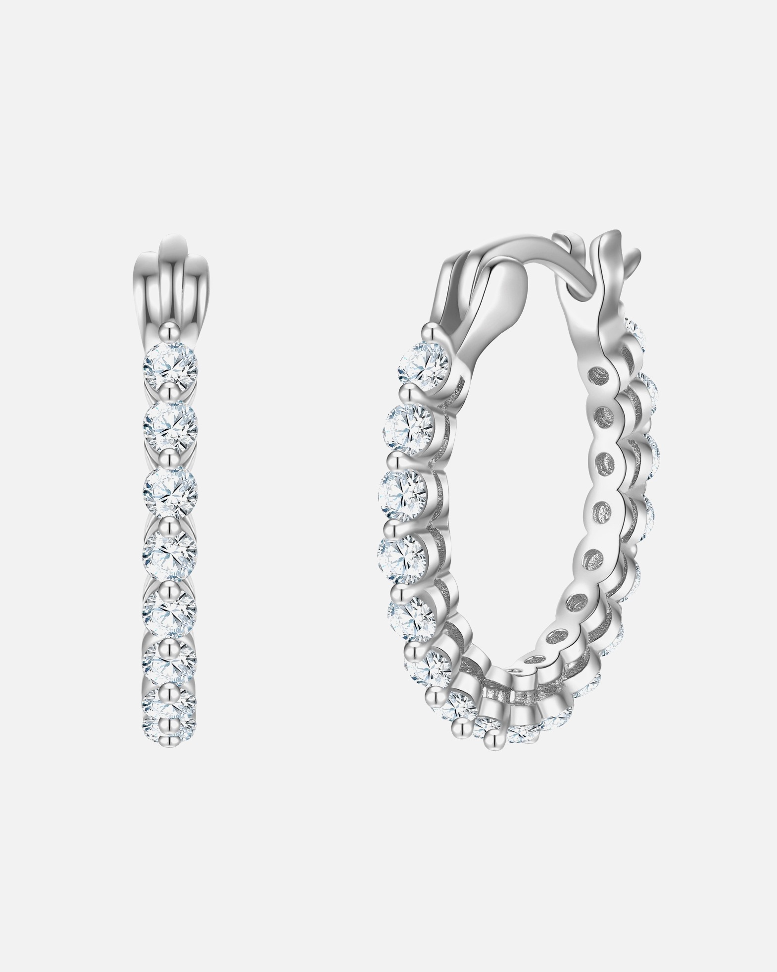 Créoles for FemmeBoucles d´oreilles en Argent sterling en Argent19,7 mm