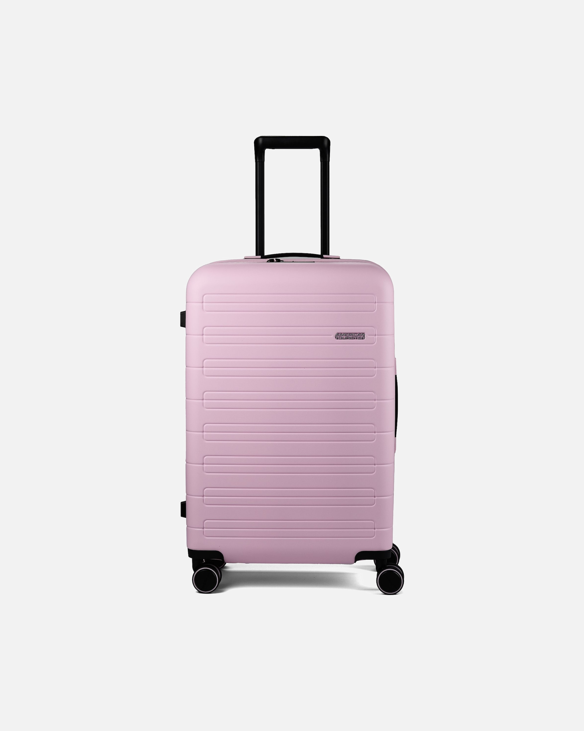 Valise trolley for HommeAmerican TouristerNovastream 4 roues valise cabine 67 cm avec soufflet d'extensionsoft pink