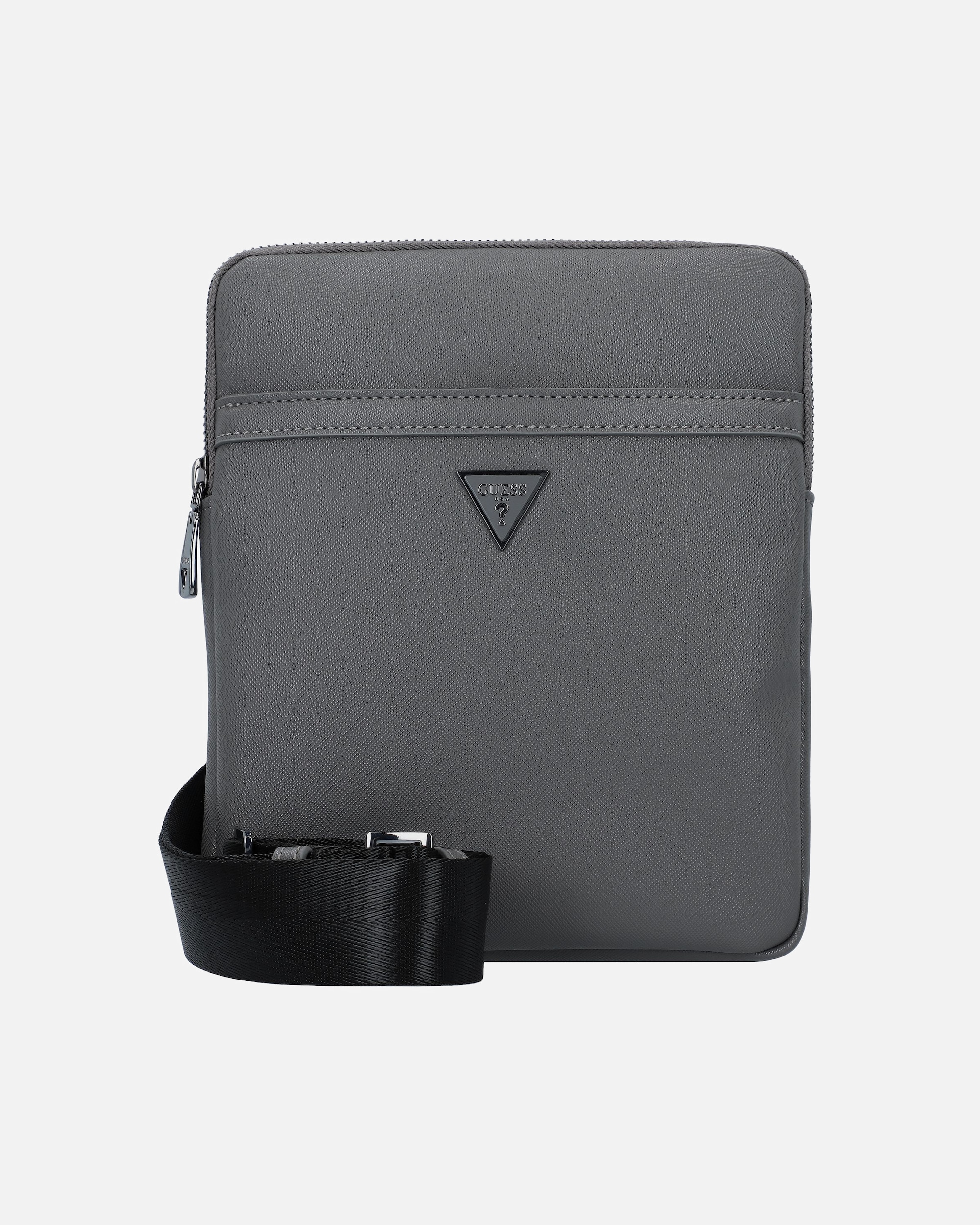 Sac for HommeGUESSMilano Sac à bandoulière 20 cmasphalt