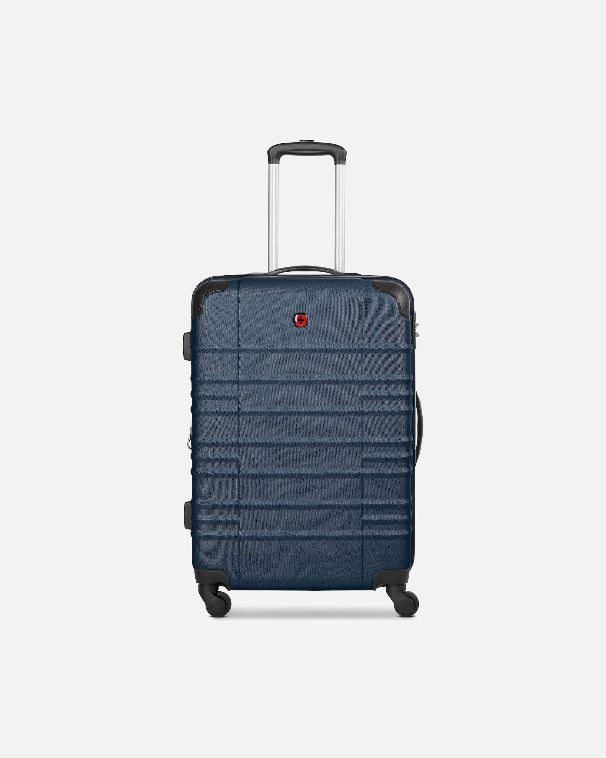 Valise trolley for HommeWengerAmplar Evo 4 roues Valise cabine M 65 cm avec soufflet d'extensionnavy blue