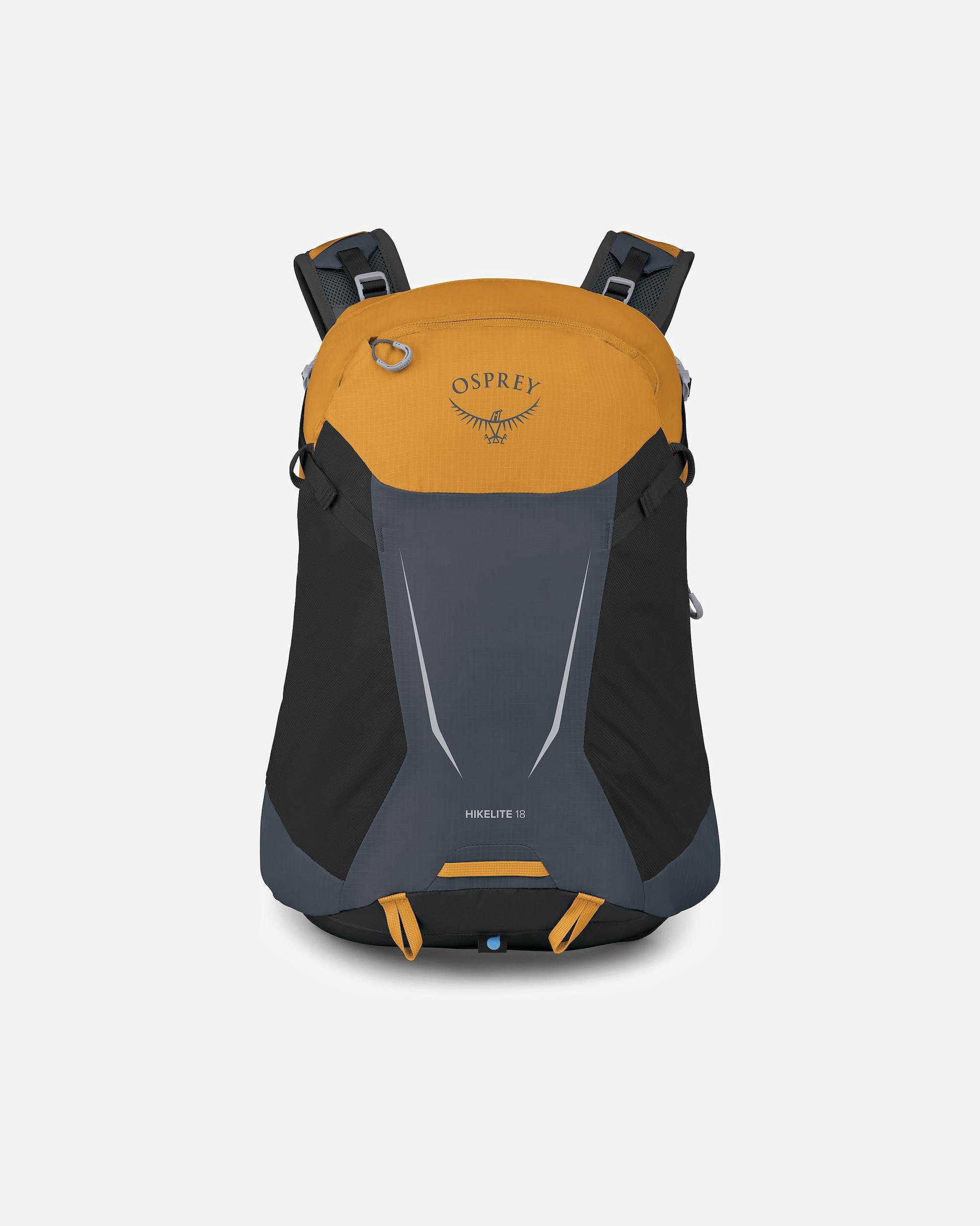 Rucksack für Männlich Osprey Hikelite Wanderrucksack tungsten-yelow
