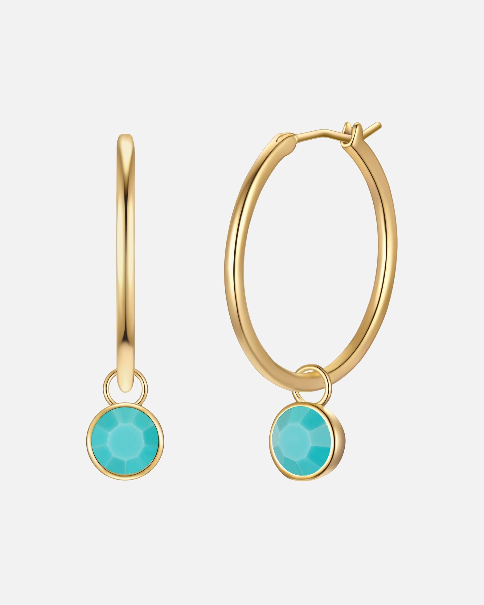 Créoles for FemmeBoucles d´oreilles en Laiton en Or jaune31,9 mm