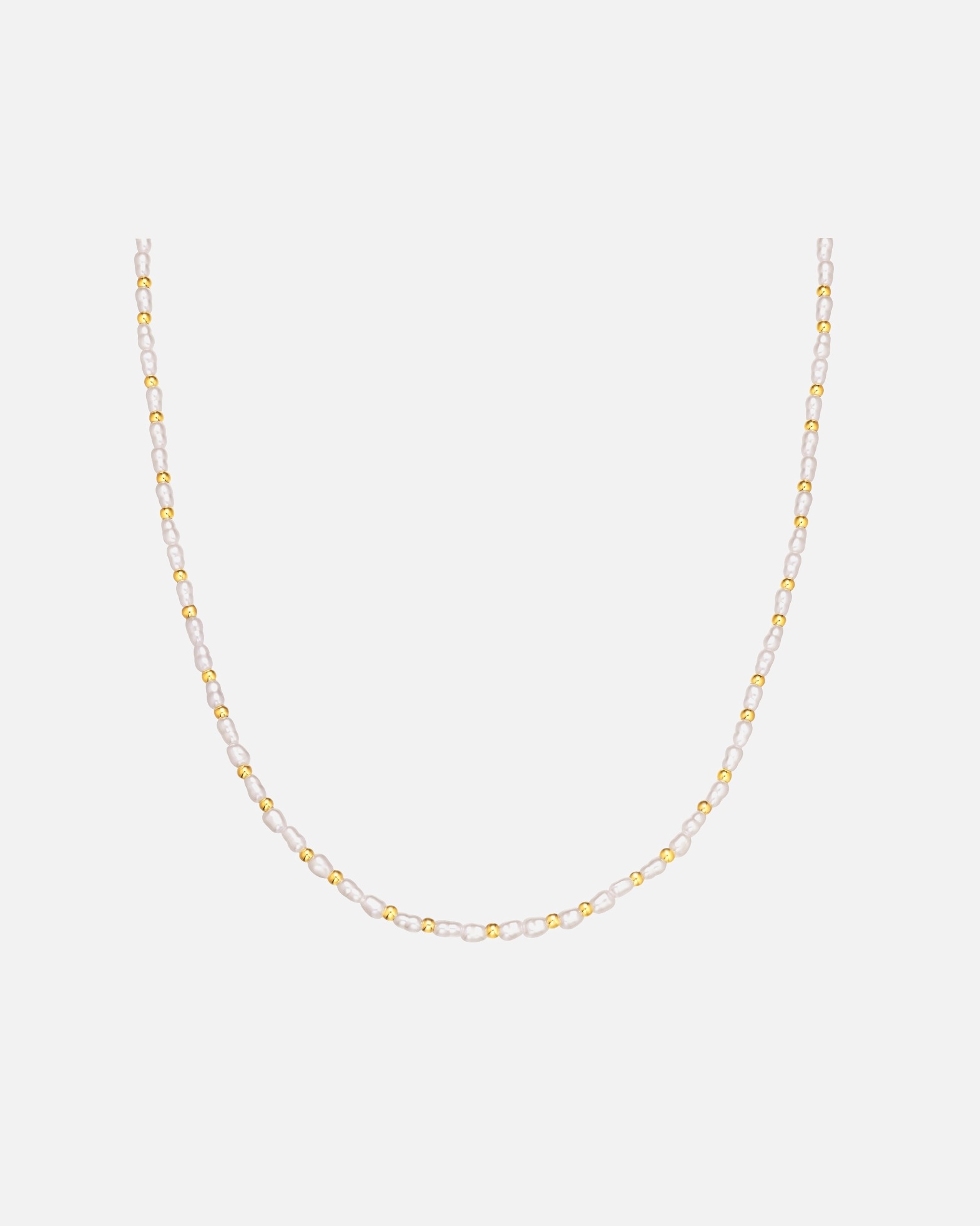 Collier for FemmeChaîne en Acier inoxydable en Or jaune40,0 cm Basiskette + 5,0 cm Verlängerung