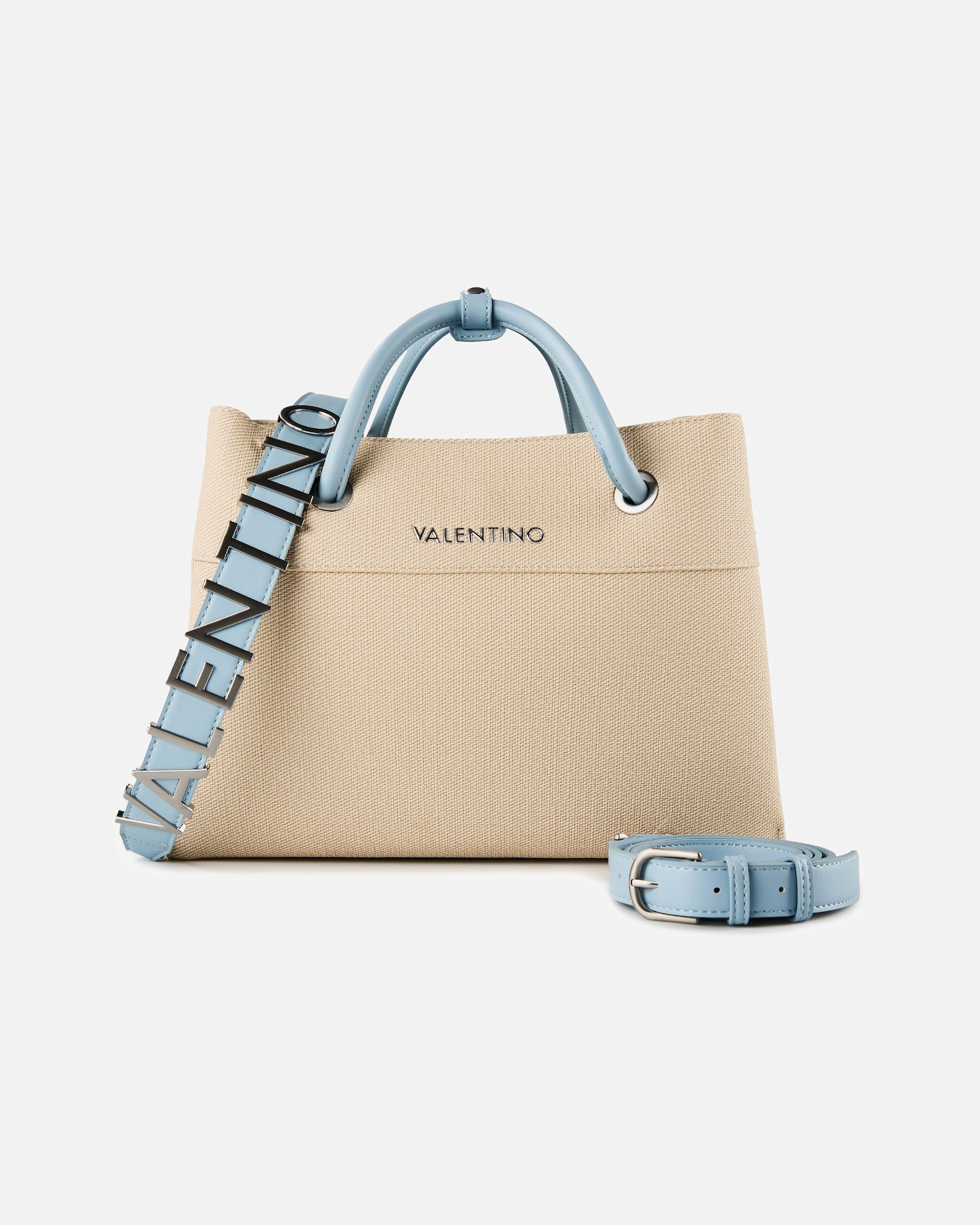 Tasche für Weiblich Valentino by Mario Valentino Alexia Summer Shopper naturale-avio