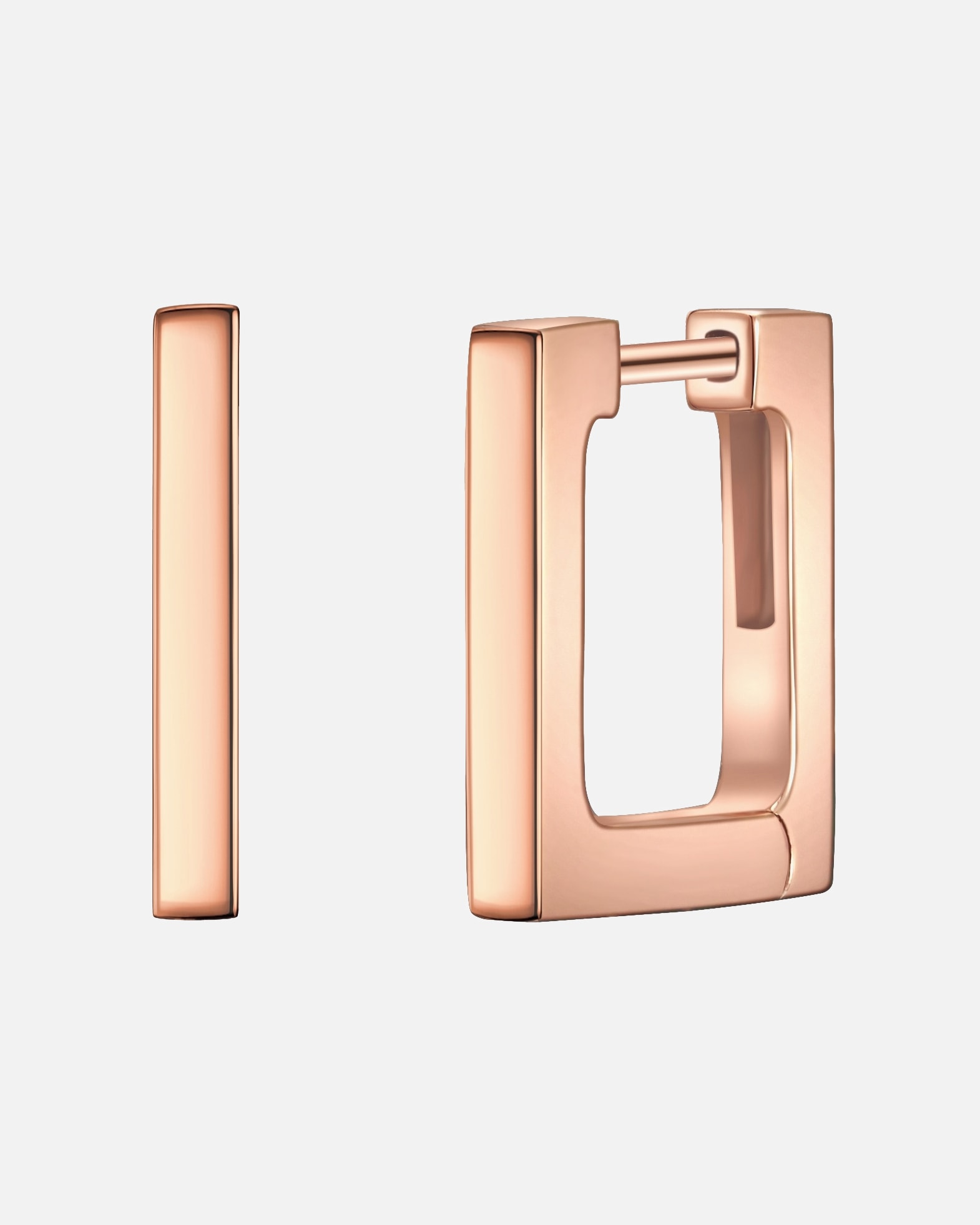 Boucle d'oreilles for FemmeGlanzstücke MünchenCréoles en argent Argent sterling en Or rose14,9 mm