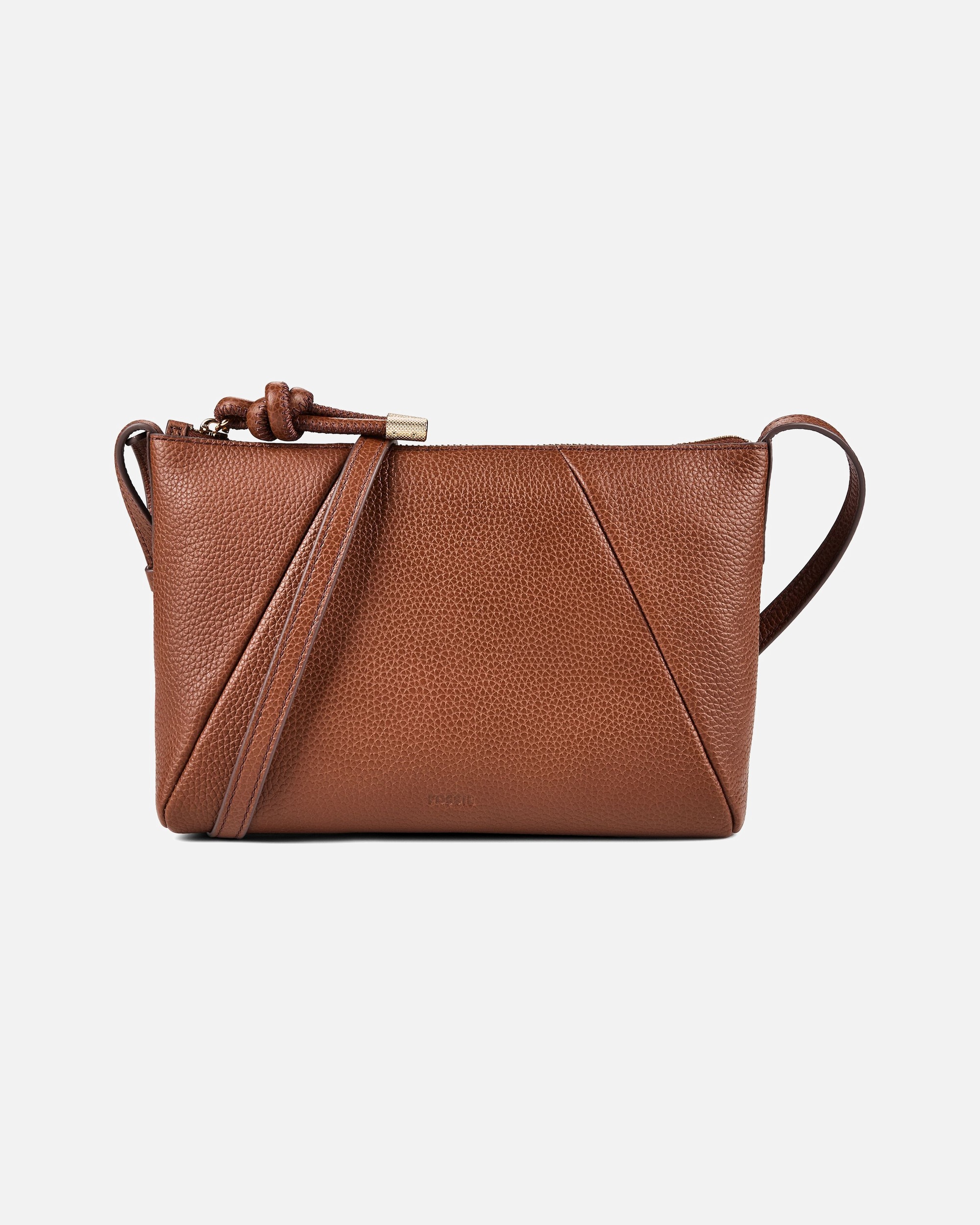 Tasche für Weiblich Fossil Willa Umhängetasche medium brown