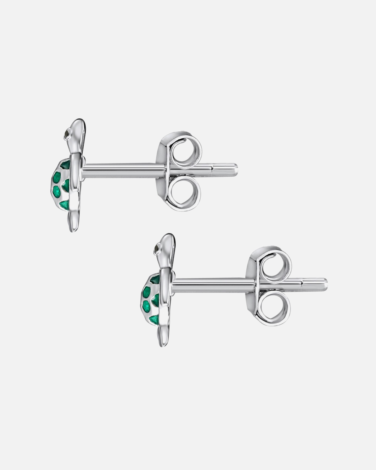 Boucle d'oreilles for FemmeRafaela DonataPuces d'oreilles en argent Tortue Argent sterling en Argent8,0 mm