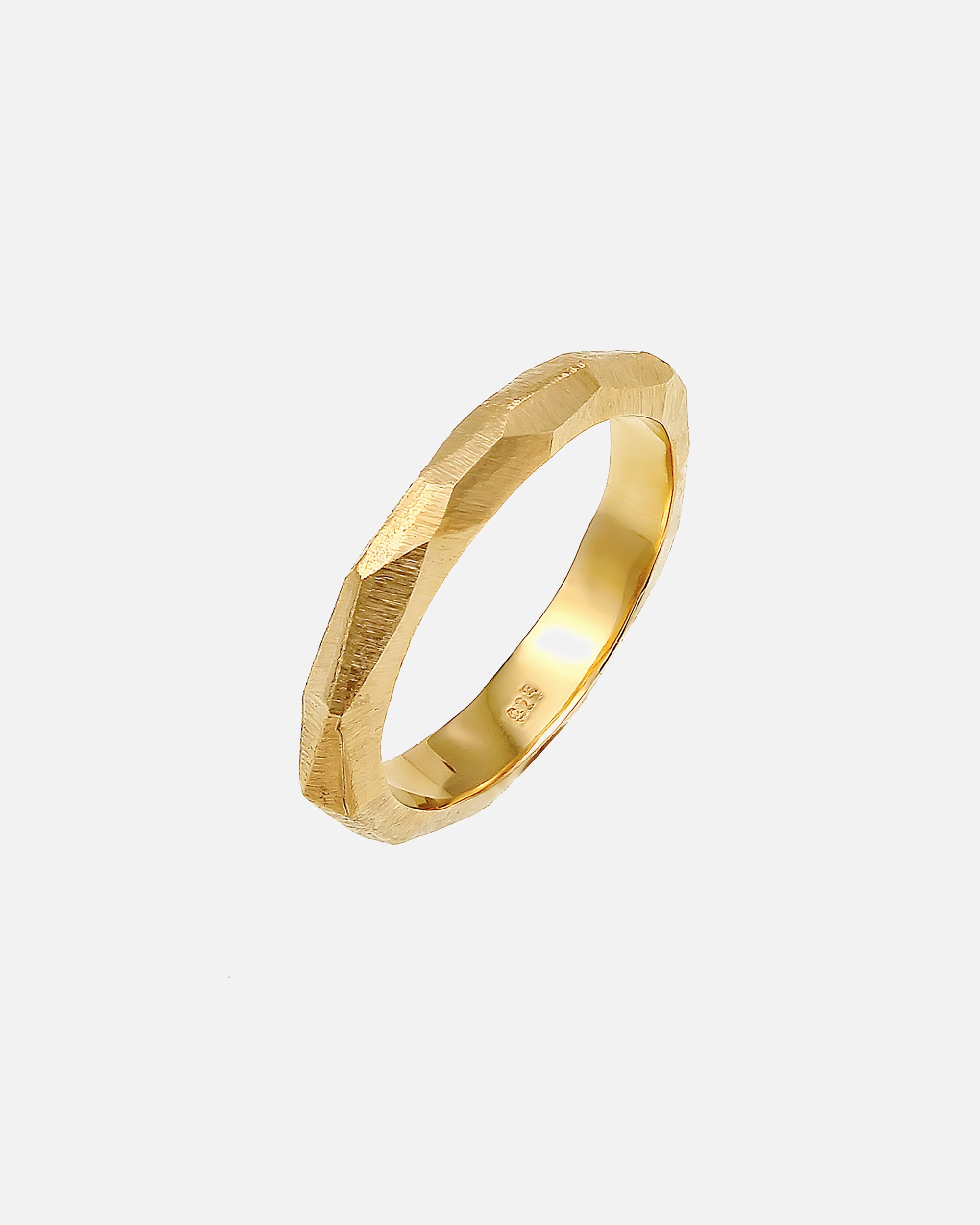 Bague for FemmeElli PREMIUMBasic Engagement Bague Femme-Plaqué Or Argent (925/1000)58