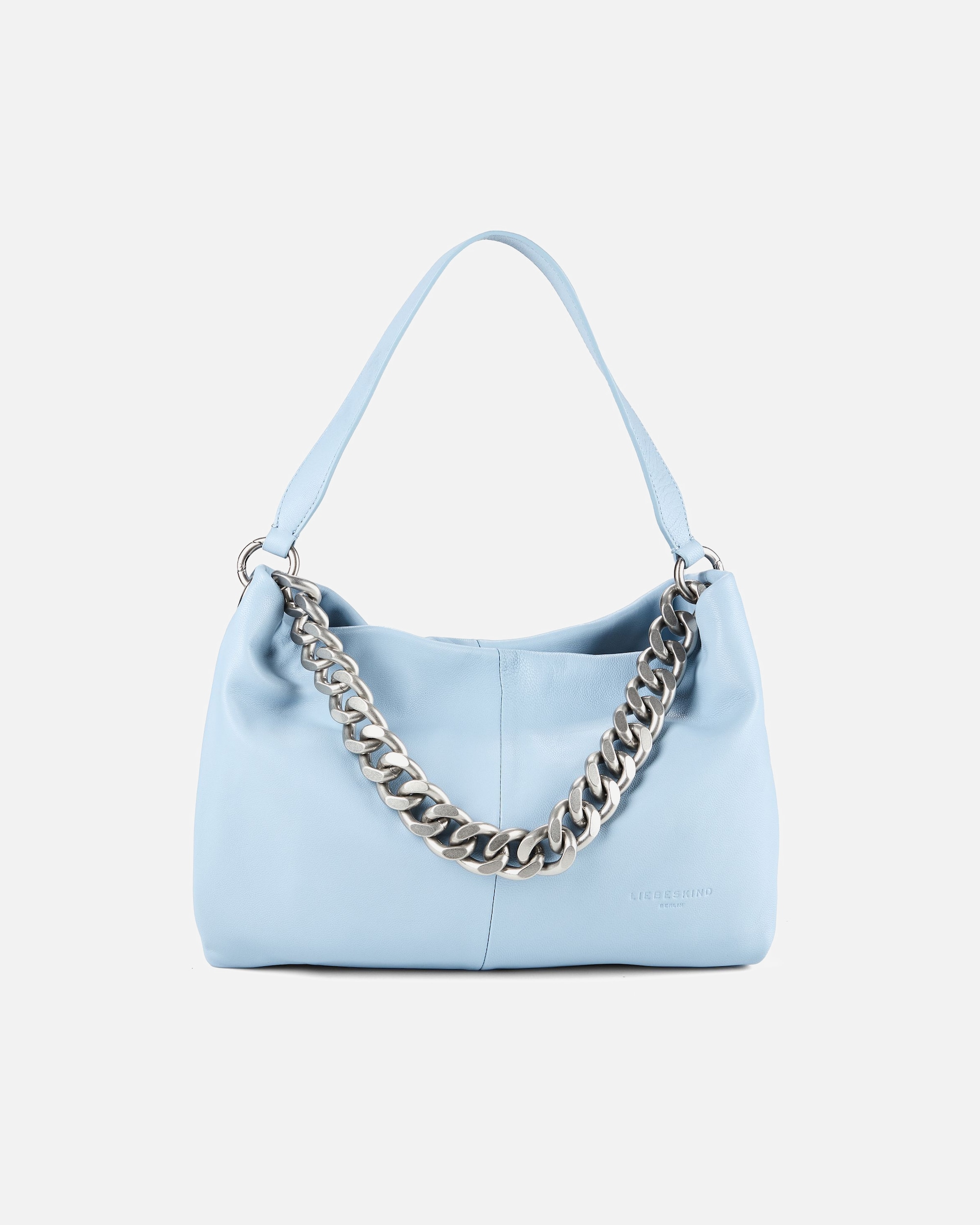Tasche für Weiblich Liebeskind Mira Schultertasche blue denim