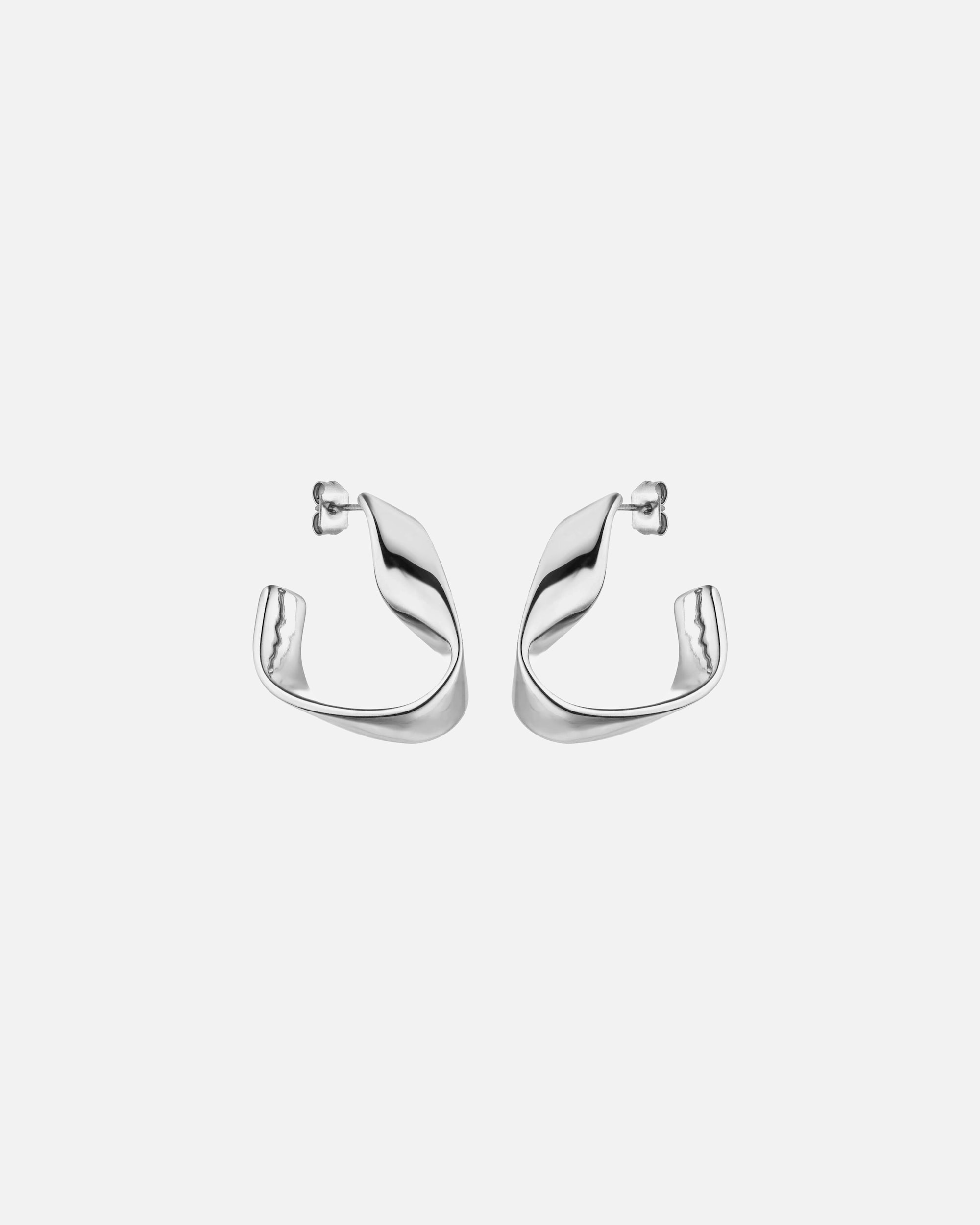Boucle d'oreilles for FemmePureleiRiver Boucles d'oreilles 100% acier inoxydableArgent