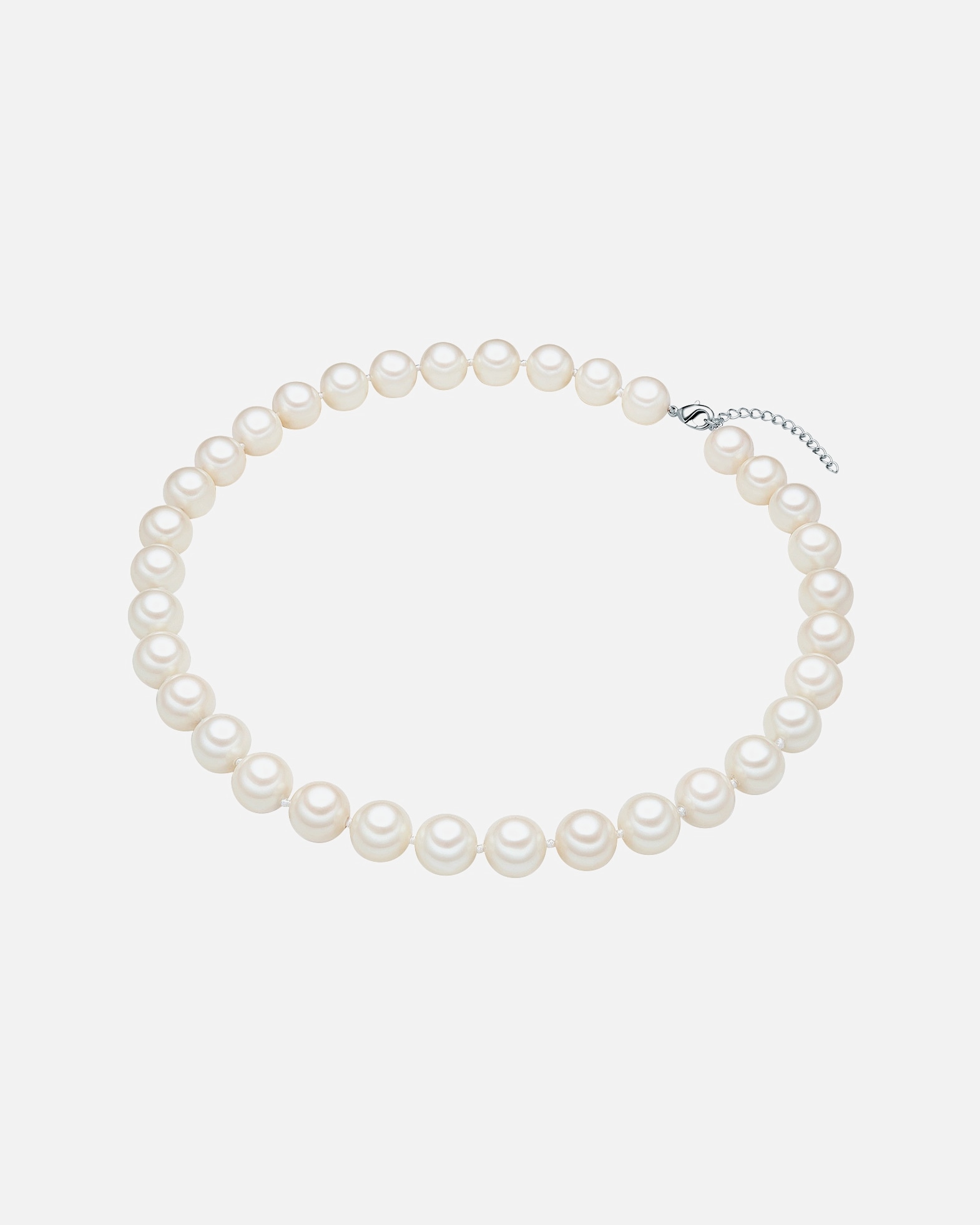 Collier for FemmeRafaela DonataCollier de perles Perles organiques Perles organiques en Blanc50 cm + 5 cm