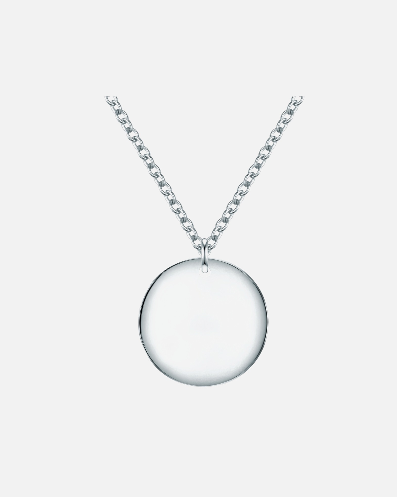 Collier for FemmeEASTSIDECollier en acier inoxydé Acier inoxydable en Argent42,0 cm Basiskette + 5,0 cm Verlängerung