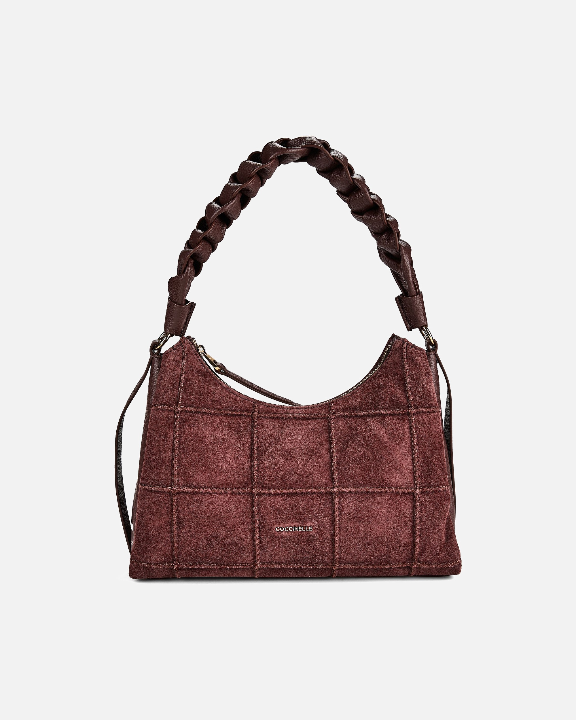 Tasche für Weiblich Coccinelle Boheme Schultertasche berry-berry